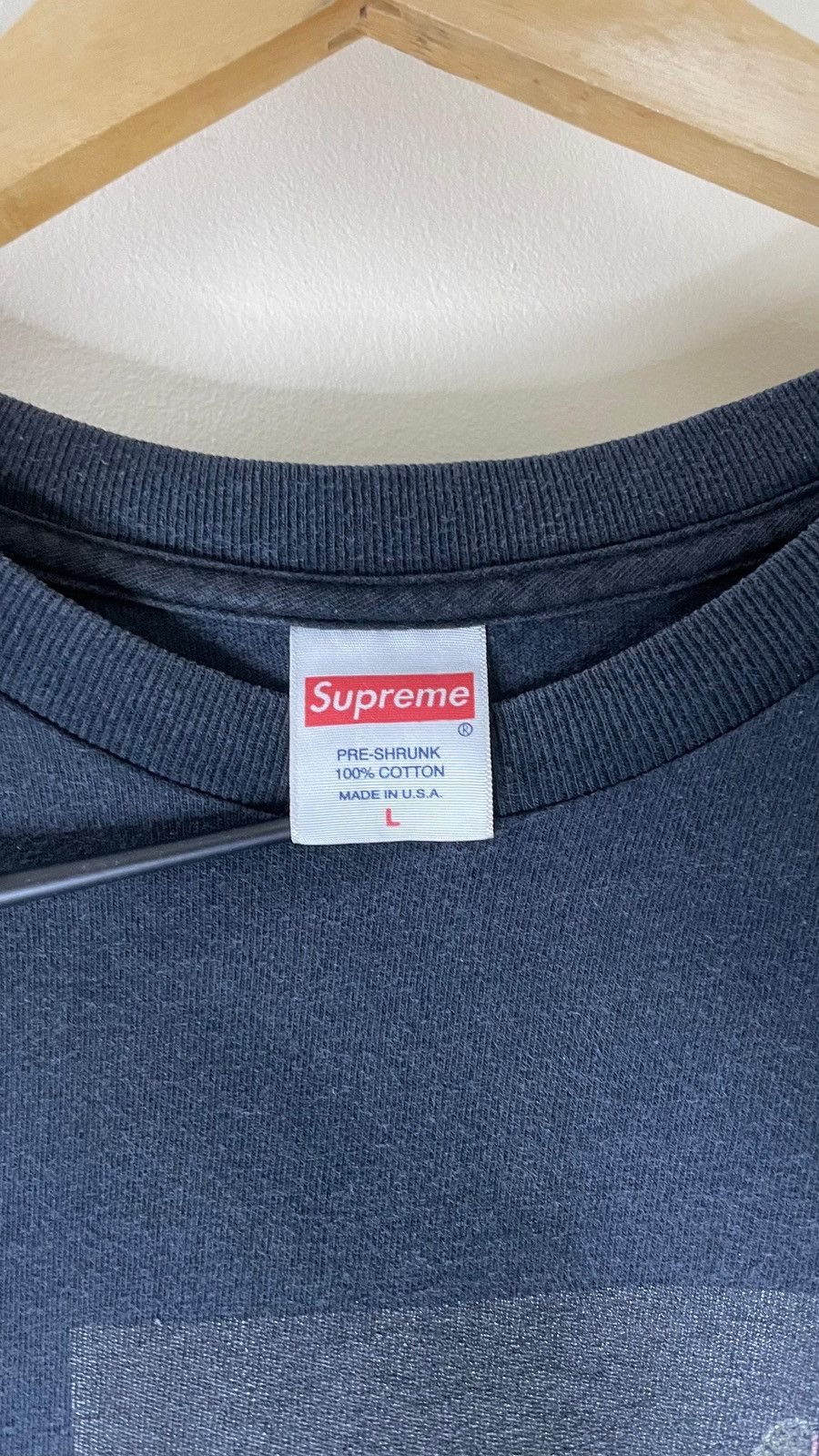 Supreme Supreme x Araki Rose Tee Black Size US L / EU 52-54 / 3 - 4 Thumbnail