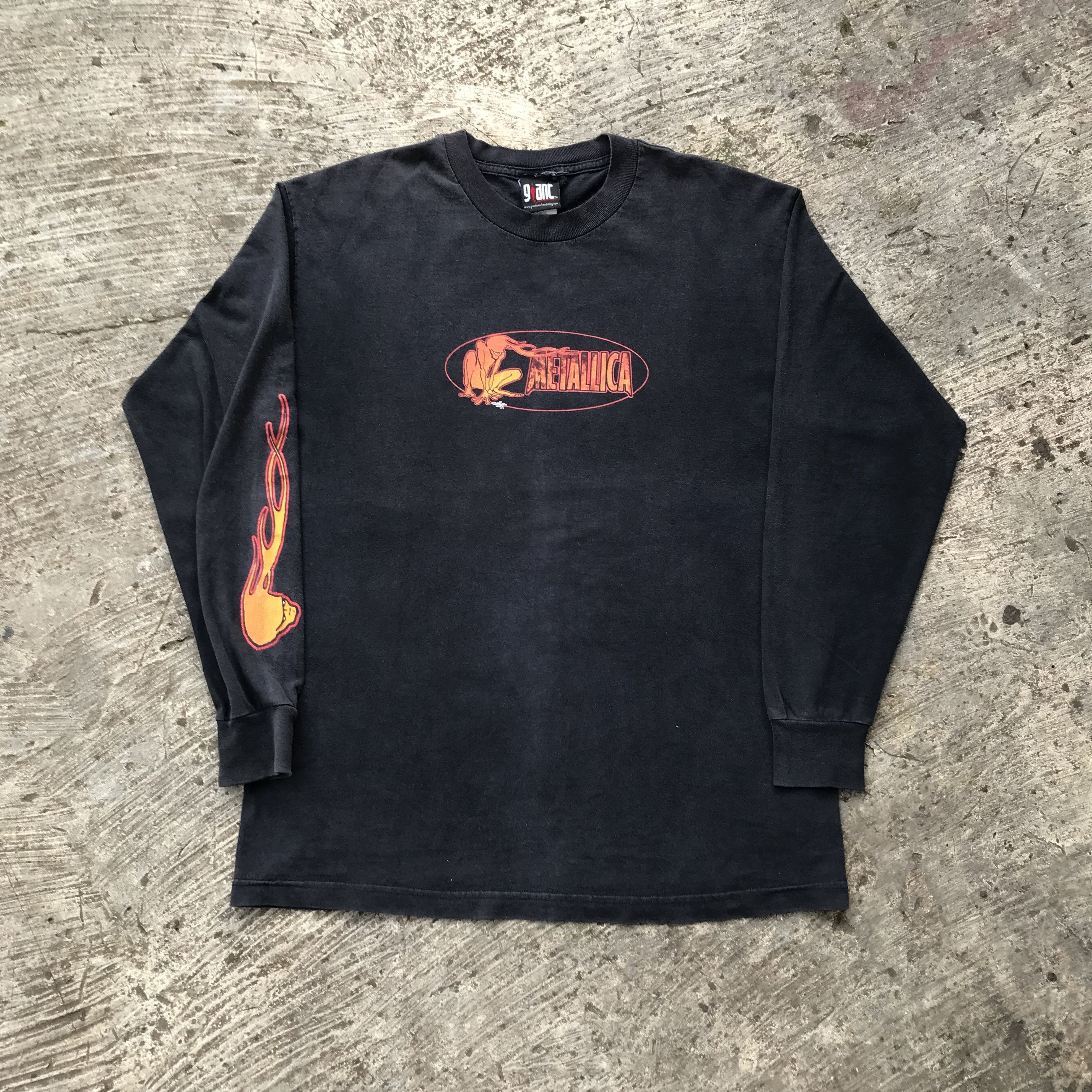 Metallica Vintage Metallica Band Tshirt Long Sleeve 1999 Size US L / EU 52-54 / 3 - 11 Thumbnail