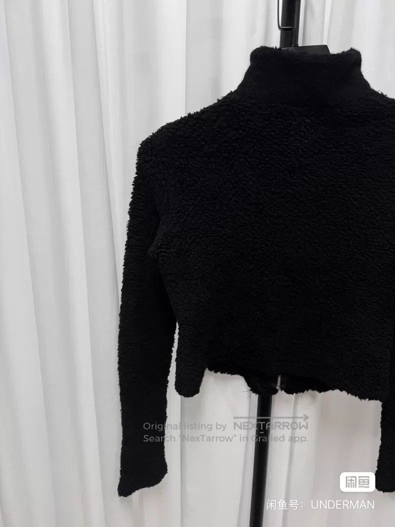 Yohji Yamamoto Yohji Yamamoto black short zip-up jacket| Size M / US 6-8 / IT 42-44 - 7 Thumbnail