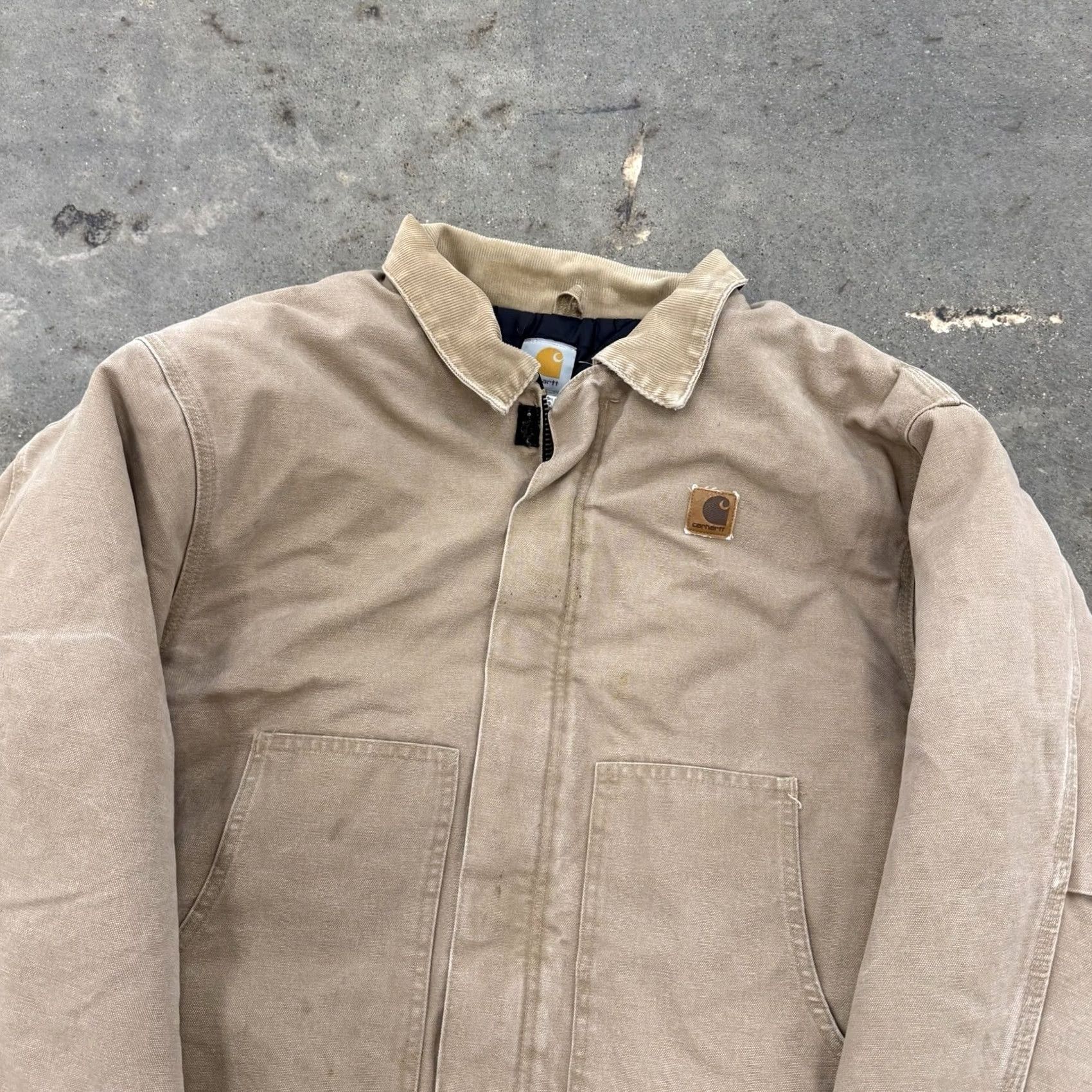 Carhartt VINTAGE Carhartt J22 SDL Jacket Coat Arctic Detroit 2XL BOXY Bomber Workwear Mens Brown Jacket Size US XXL / EU 58 / 5 - 4 Thumbnail