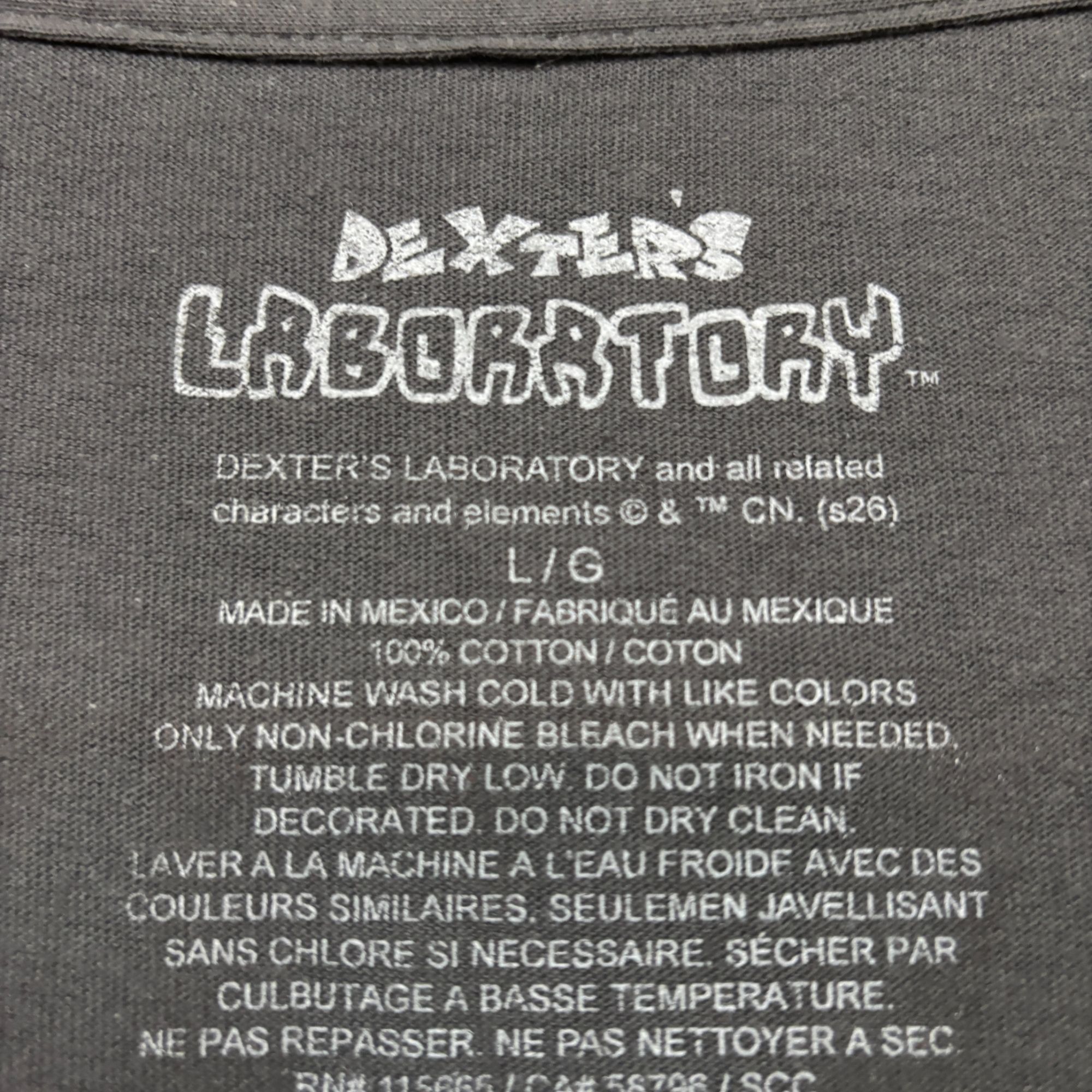 Cartoon Network Cartoon Network Dexter’s Laboratory Boy Genius Dexter Tee L Size US L / EU 52-54 / 3 - 4 Thumbnail