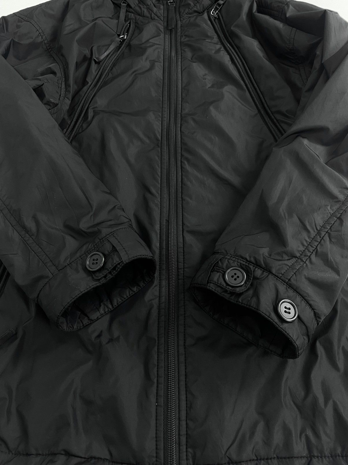 Issey Miyake × Japanese Brand Issey Miyake Parachute Thinsulate Multi Zipper Jacket Size US L / EU 52-54 / 3 - 8 Thumbnail