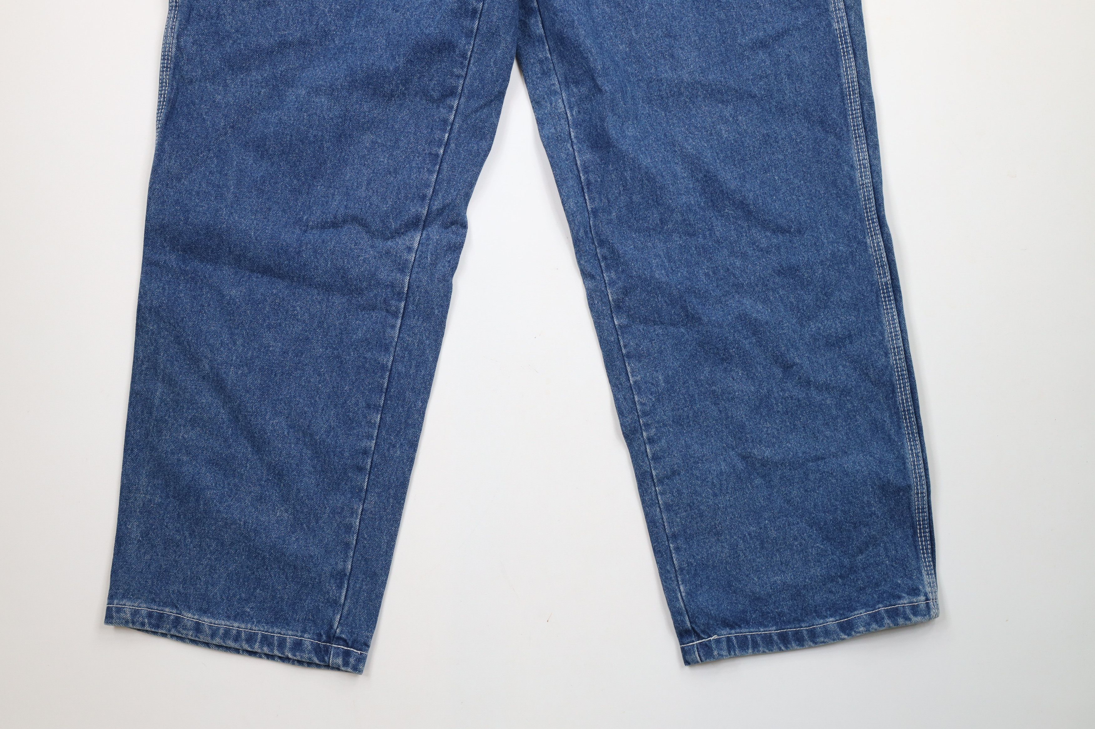 Vintage Deadstock Vintage 90s Streetwear Baggy Dungaree Denim Jeans Size US 34 / EU 50 - 4 Thumbnail