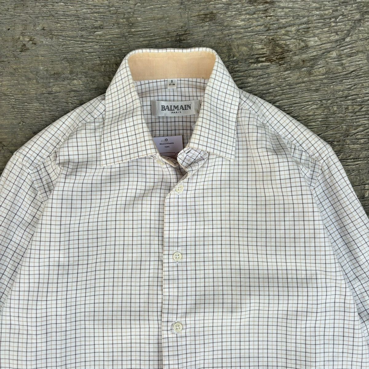 Balmain × Designer Balmain paris shirt button up Size US M / EU 48-50 / 2 - 1 Thumbnail