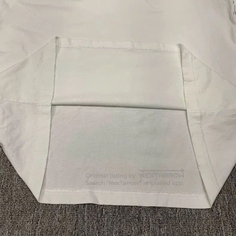Balenciaga Balenciaga White Distressed Logo T-shirt. Size US XS / EU 42 / 0 - 8 Thumbnail