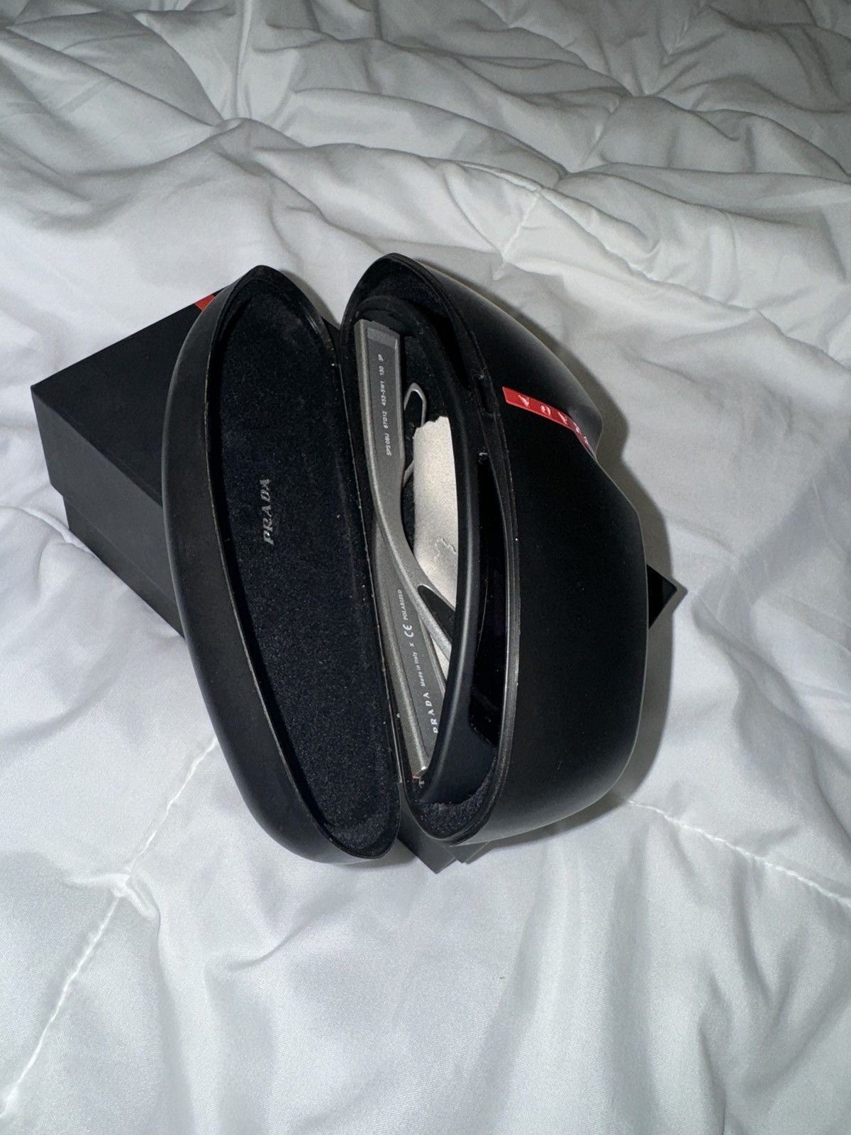 Prada Prada Linea Rossa Polarized Sunglasses Size ONE SIZE - 5 Thumbnail