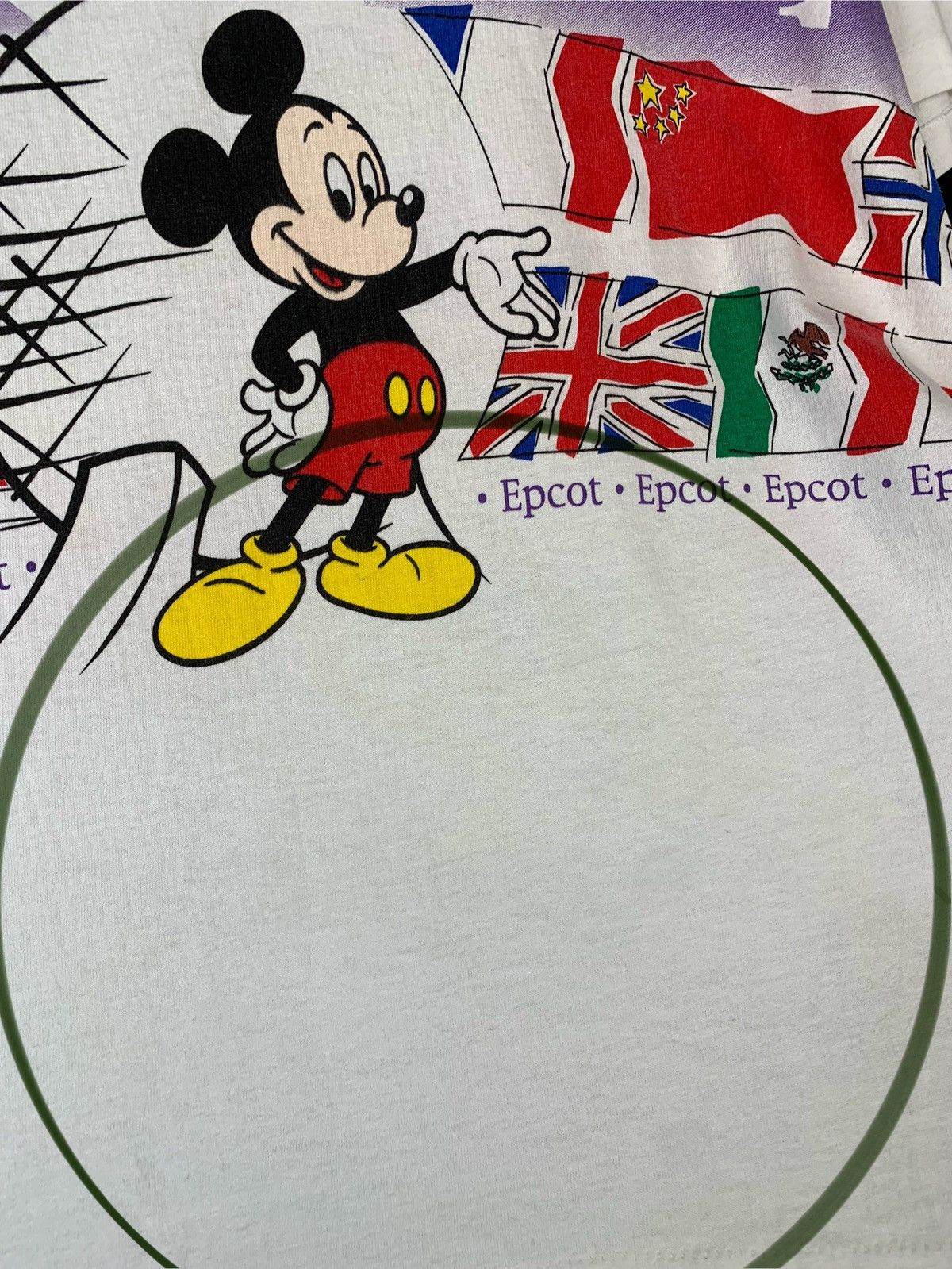 Mickey Mouse Vintage Mickey Mouse Single Stitch T-shirt Made in USA Size US XL / EU 56 / 4 - 21 Thumbnail