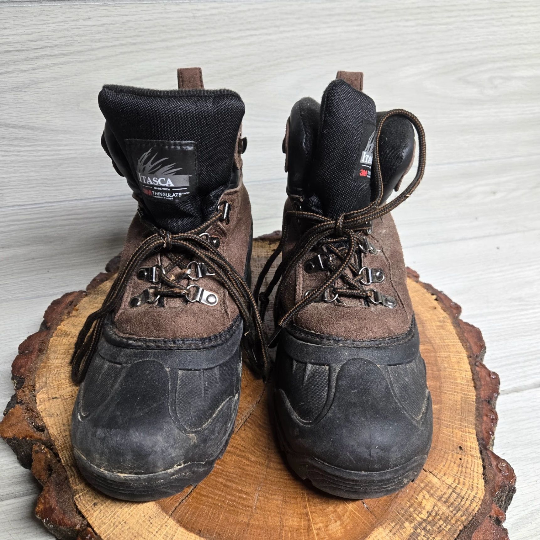 Vintage VINTAGE Itasca Itasca Thinsulate 3M Boots Snow Boot Men Adult Size 8 Brown 3M Thinsulate Boots Mens Size 8 Brown Size US 8 / EU 41 - 3 Thumbnail