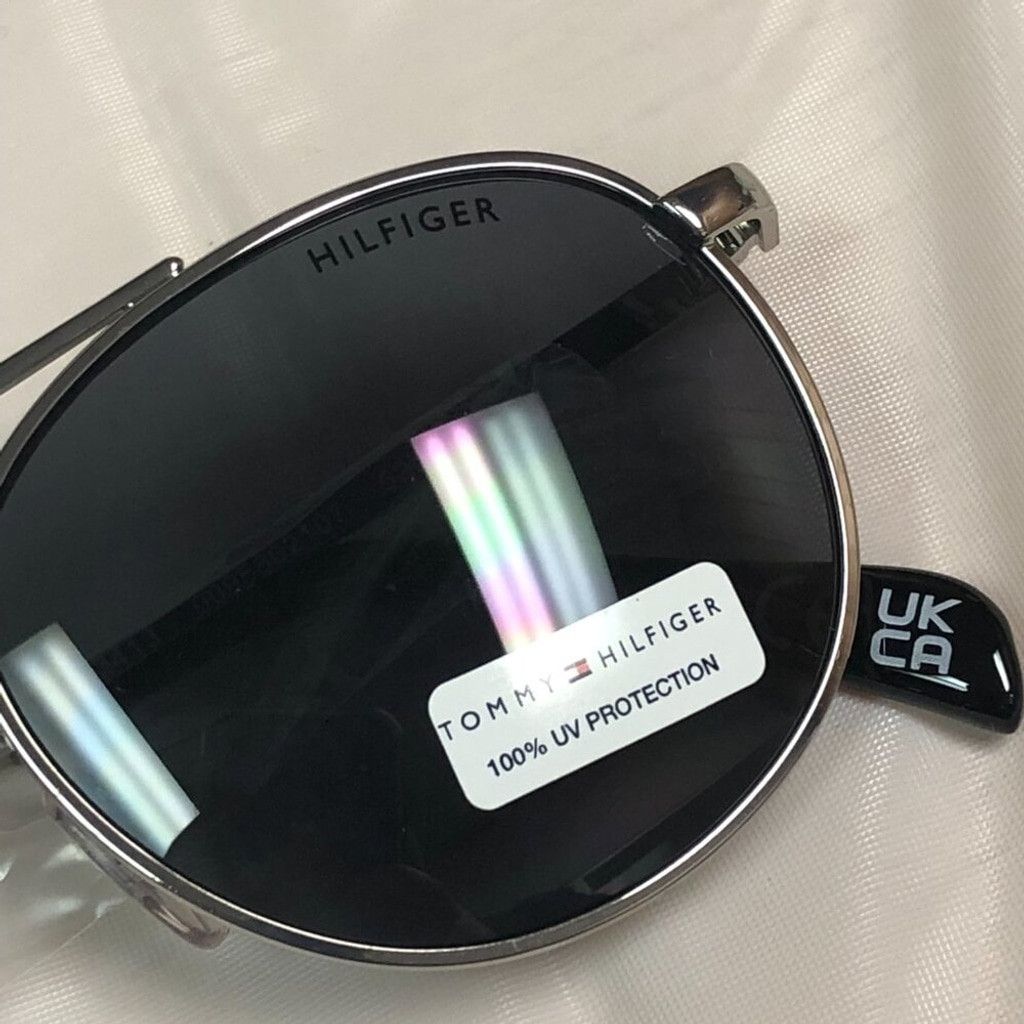 Tommy Hilfiger Tommy Hilfiger Silver Aviator Frame Sunglasses Size ONE SIZE - 3 Thumbnail