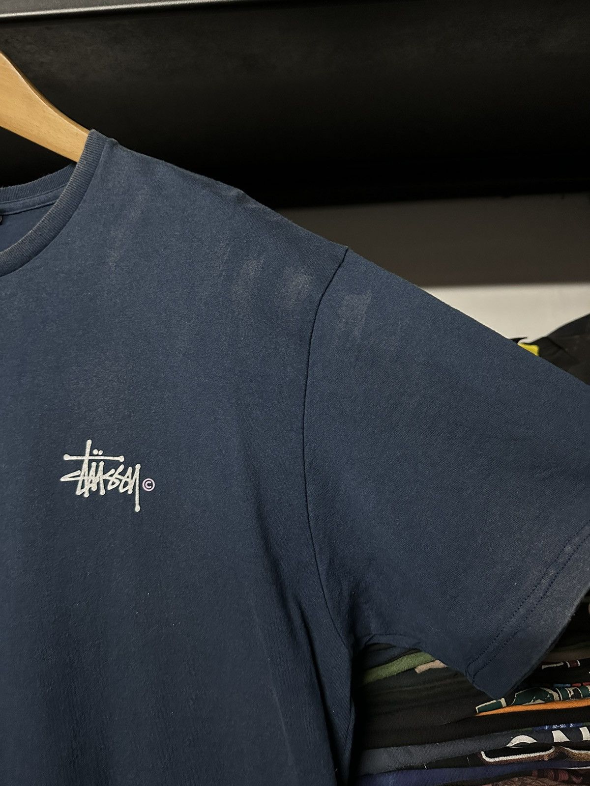 Stussy × Vintage Vintage Stussy Streetwear Sun Faded Tee Size US XL / EU 56 / 4 - 6 Thumbnail