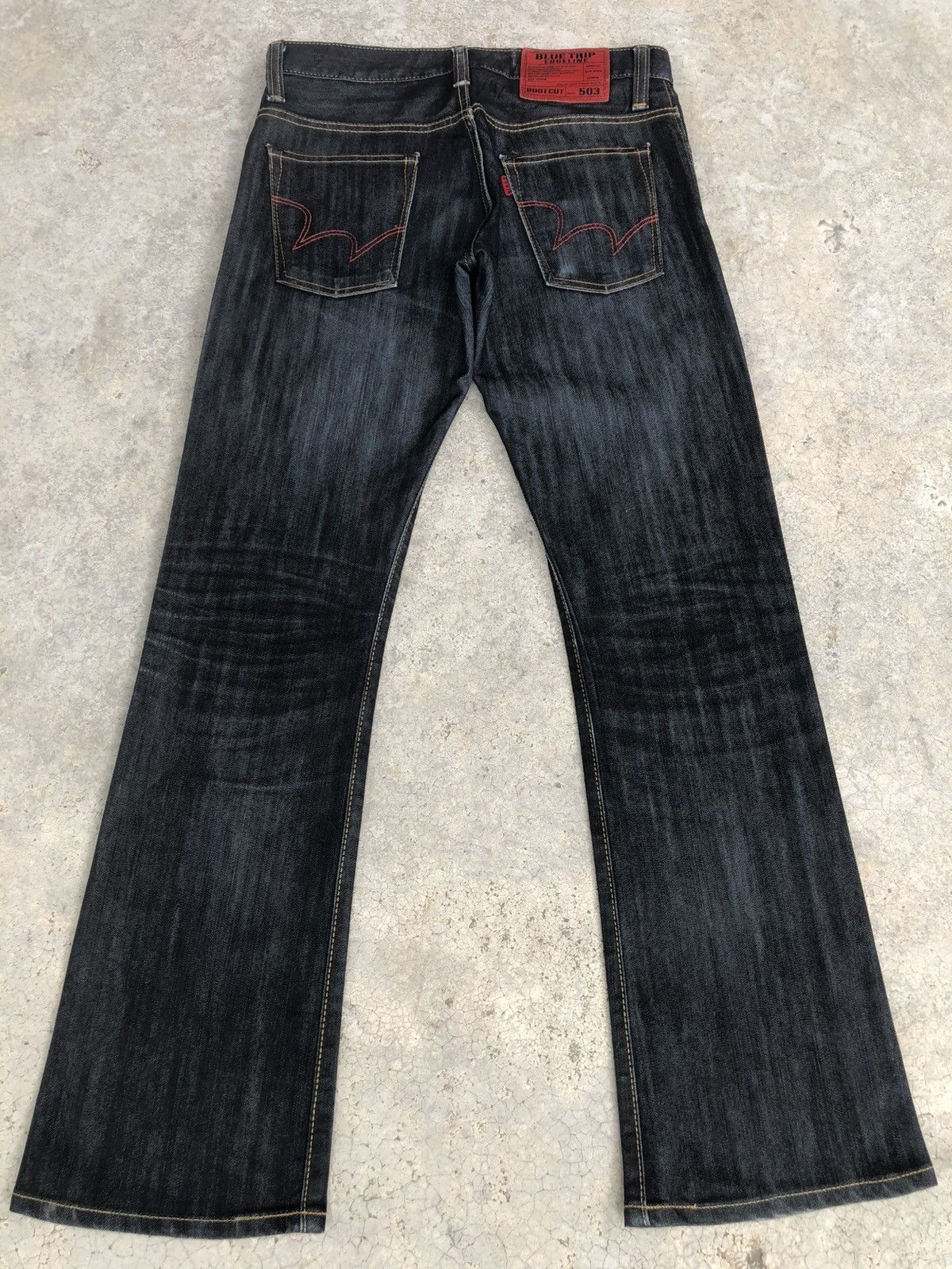 If Six Was Nine Japanese Edwin Flared Jeans Bootcut Jeans Size US 31 - 2 Thumbnail