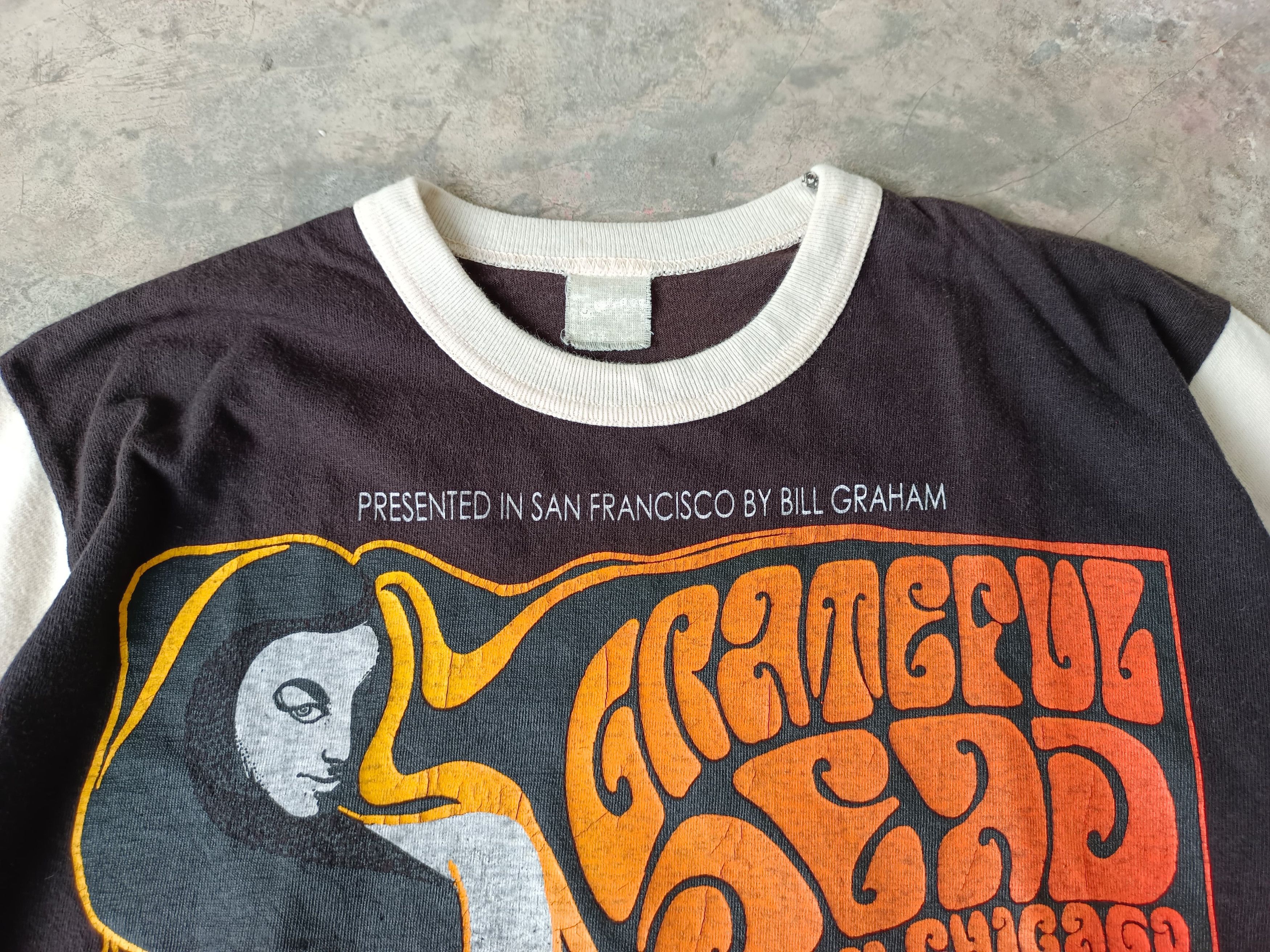 Band Tees × Grateful Dead × Vintage Grateful Dead "Fillmore Auditorium" Raglan Size US XL / EU 56 / 4 - 3 Thumbnail