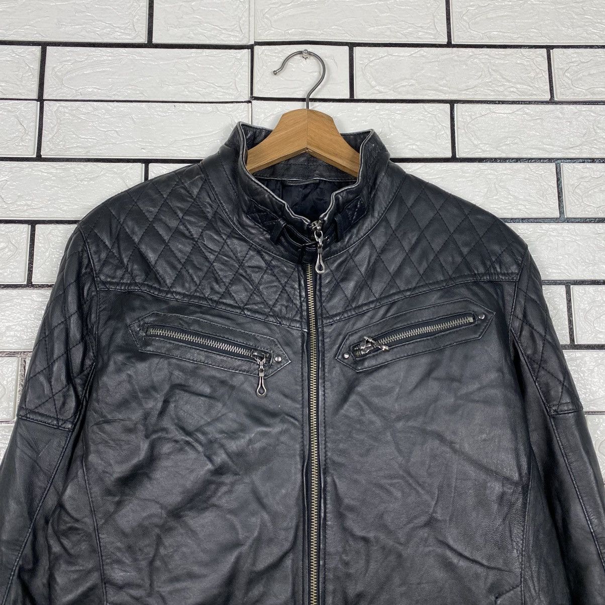 Hysteric Glamour Vintage Soft Leather Jacket Biker Style Quilted Size US M / EU 48-50 / 2 - 4 Thumbnail