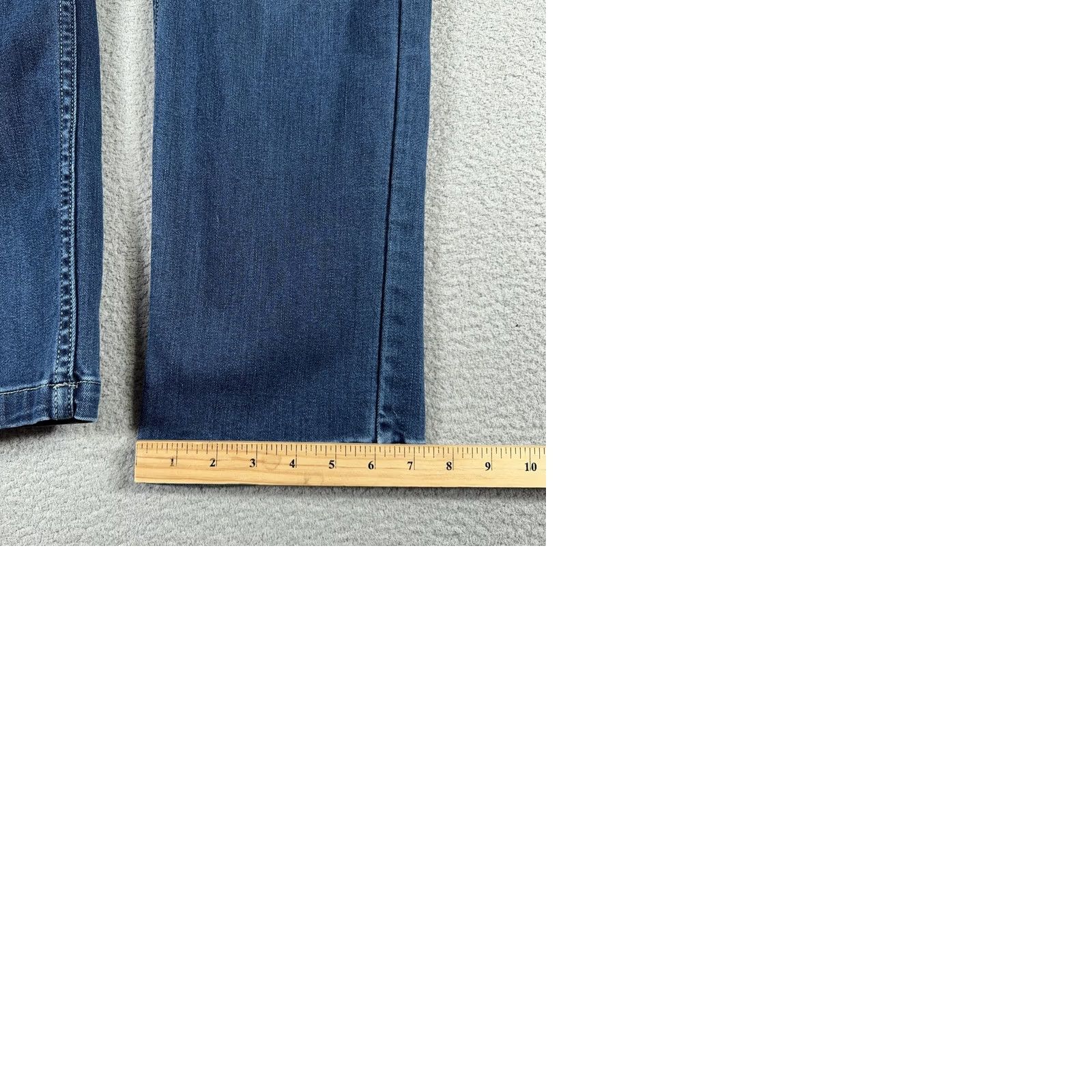 Denime Mugsy Jeans Mens Tapered Denim 38x30 Kinzies Blue Stretch FLX4NKZ 5-Pocket Leather Logo Pocket Lining Slim Comfort Size US 38 / EU 54 - 9 Thumbnail