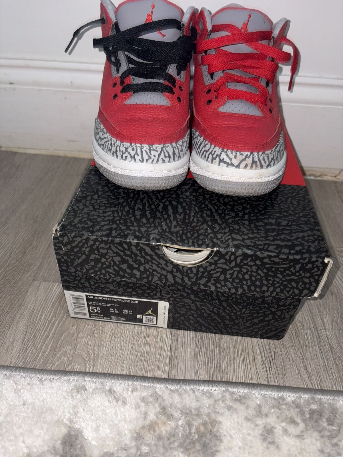 Jordan Brand Gym Red jordan 3s Size US 7 / IT 37 - 6 Thumbnail