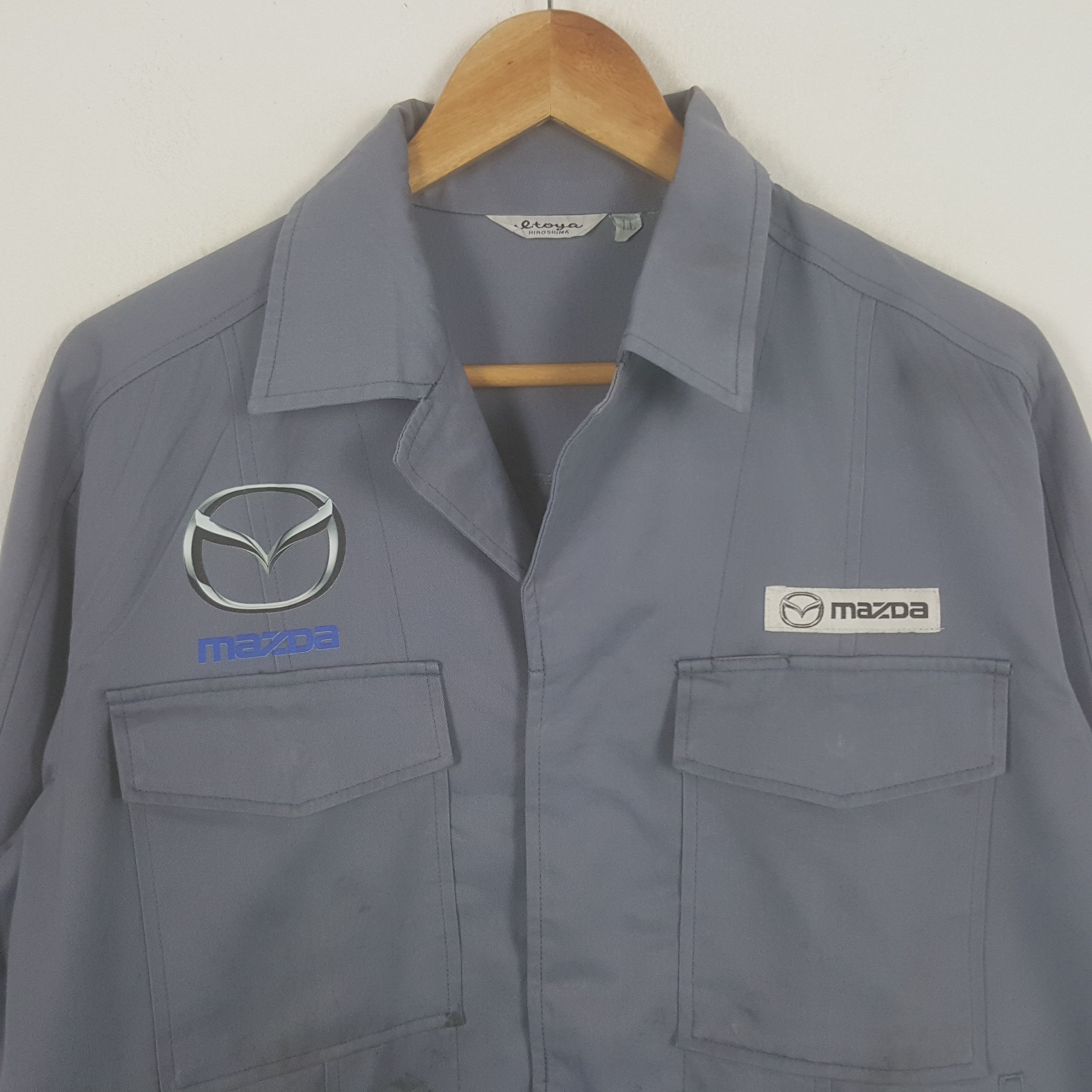 Japanese Brand × Vintage Vintage Mazda Japanese Rally Team Custom Art Jacket Size US L / EU 52-54 / 3 - 2 Thumbnail