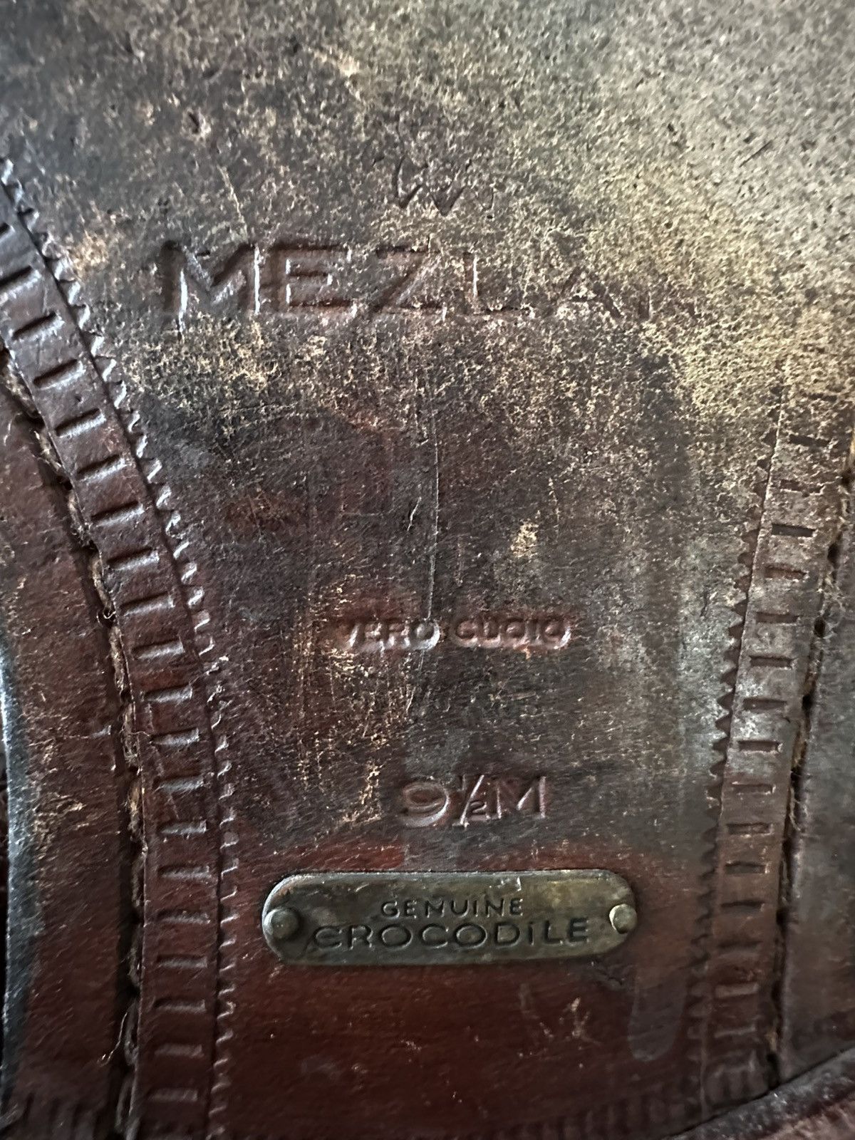 Mezlan Mezlan Mugello Genuine Crocodile Dress Shoes – 9.5M Size US 9.5 / EU 42-43 - 8 Thumbnail