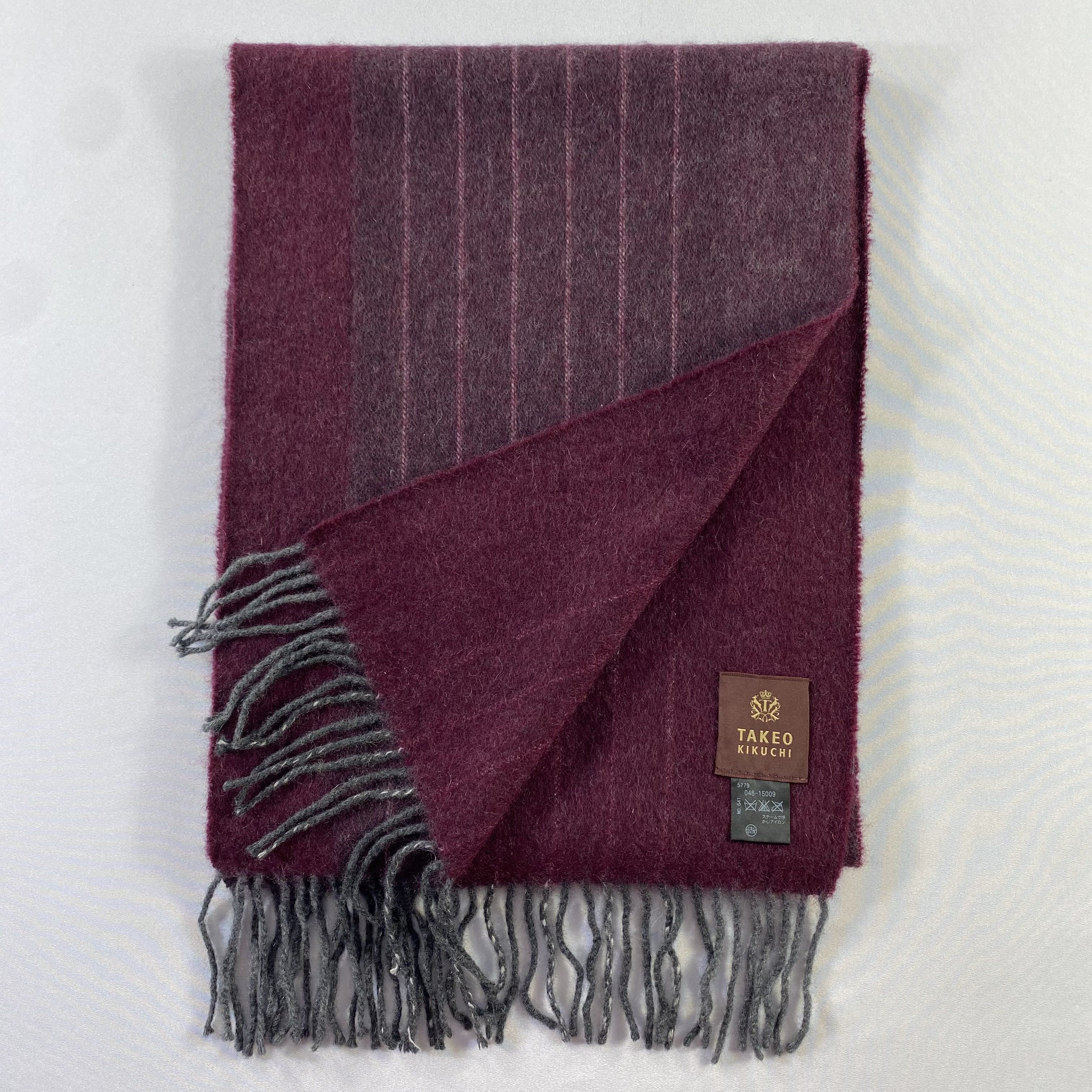 Takeo Kikuchi Takeo Kikuchi Scarf Neck Wrap Cashmere Muffler Size ONE SIZE - 4 Thumbnail