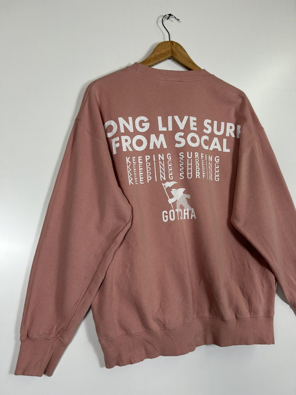 Gotcha 🔥Gotcha Surfingwear Sweatshirt Peach Colour - L Size US L / EU 52-54 / 3 - 14 Thumbnail
