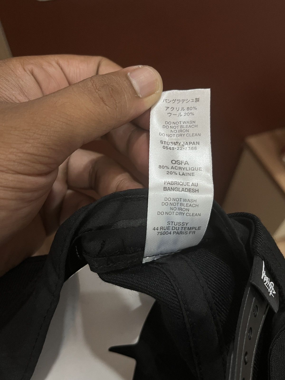Stussy Stussy big link low pro cap Size ONE SIZE - 8 Thumbnail