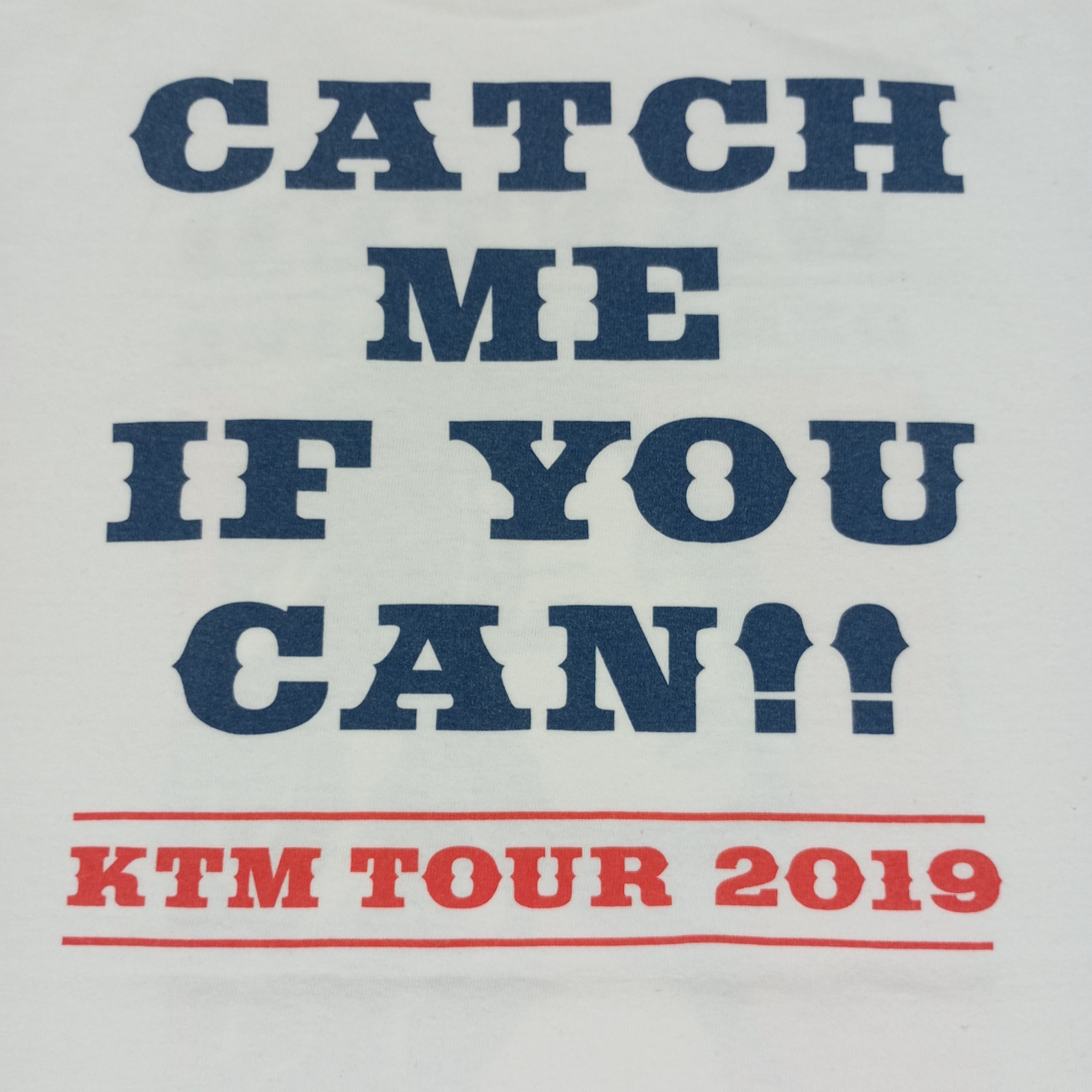 Band Tees × Vintage KTM Catch Me If You Can White Tshirt Size US L / EU 52-54 / 3 - 4 Thumbnail