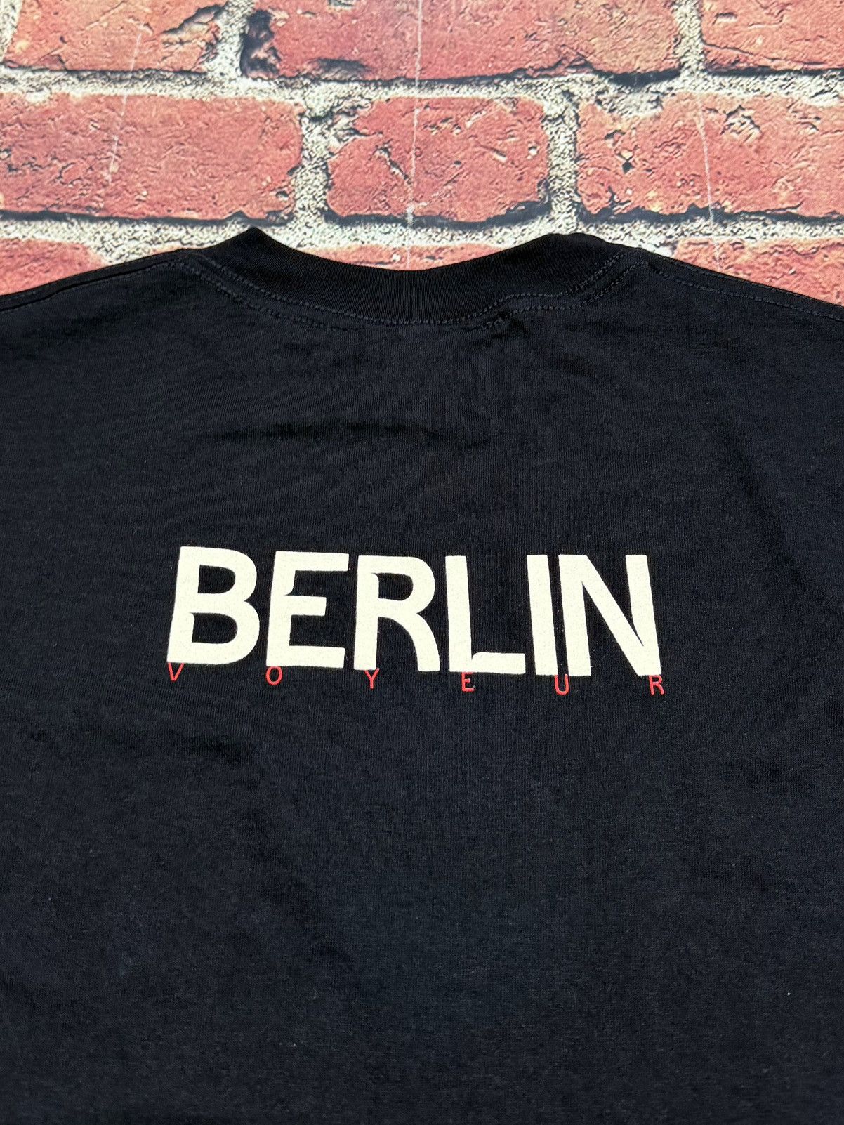 Band Tees Vintage BERLIN Band T Shirt 2001 Voyeur New Wave Synth Pop Size US M / EU 48-50 / 2 - 5 Thumbnail