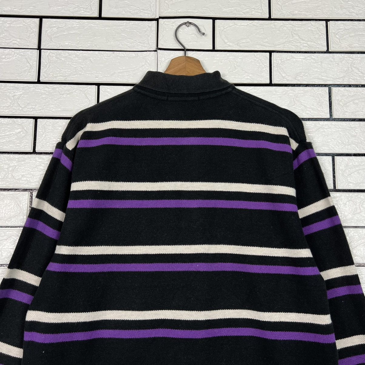 Polo Ralph Lauren 90's POLO RALPH LAUREN Striped Long Sleeve Polos #4100-C186 Size US L / EU 52-54 / 3 - 14 Thumbnail