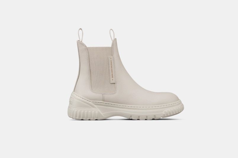 o1w1db11125 KCI780 D-Racer Ankle Boots in Off White