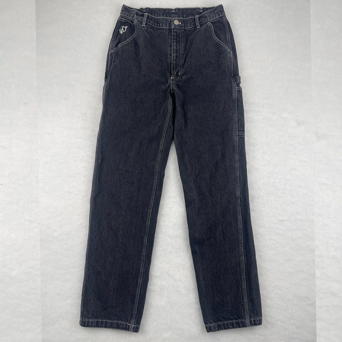 Other Sexhippies black carpenter jeans mens 30x31 Size US 30 / EU 46 - 4 Thumbnail