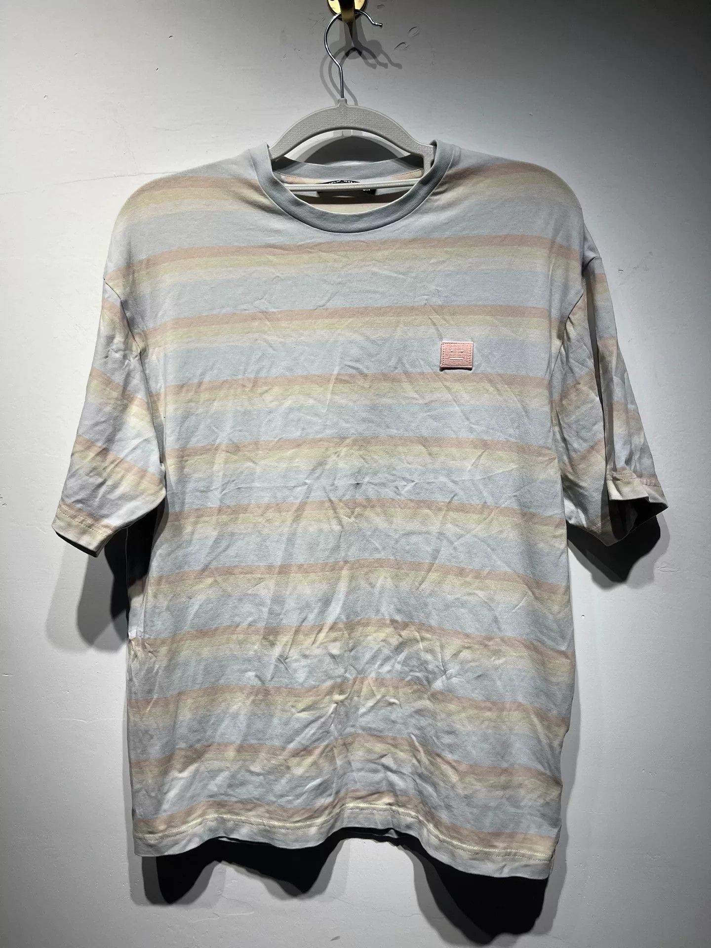 Acne Studios Acne Studios Striped Rainbow Multi T-Shirt XXS Women Size XXS / US 00 / IT 34 - 1 Thumbnail