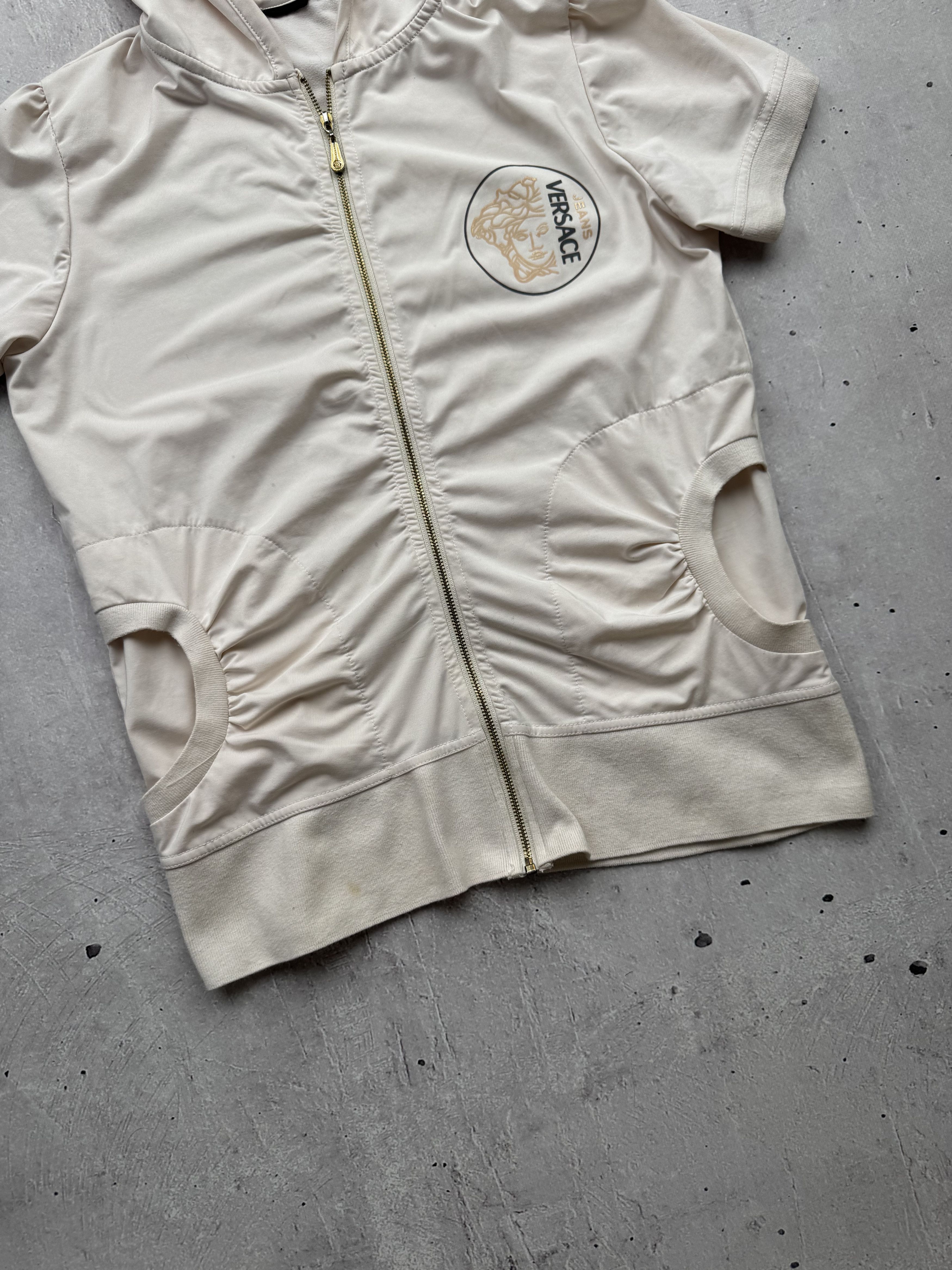 Versace × Vintage Versace Jeans Couture Vintage Short-Sleeve Hoodie Size M / US 6-8 / IT 42-44 - 3 Thumbnail
