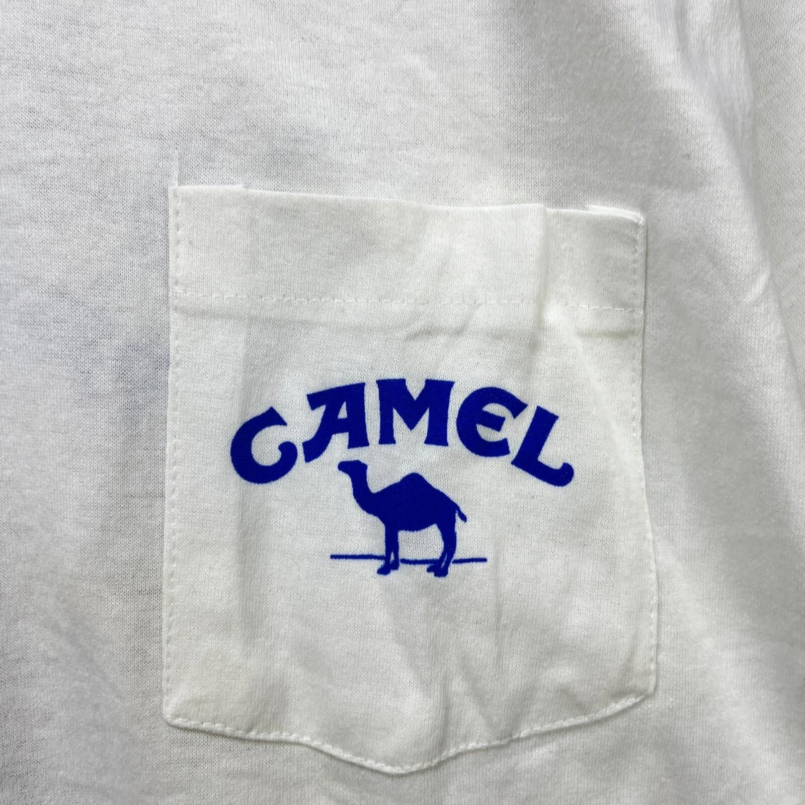 Camel Vintage 90s A Pack Camel Cigarettes Pocket T-Shirt NEW XL Size US XL / EU 56 / 4 - 8 Thumbnail