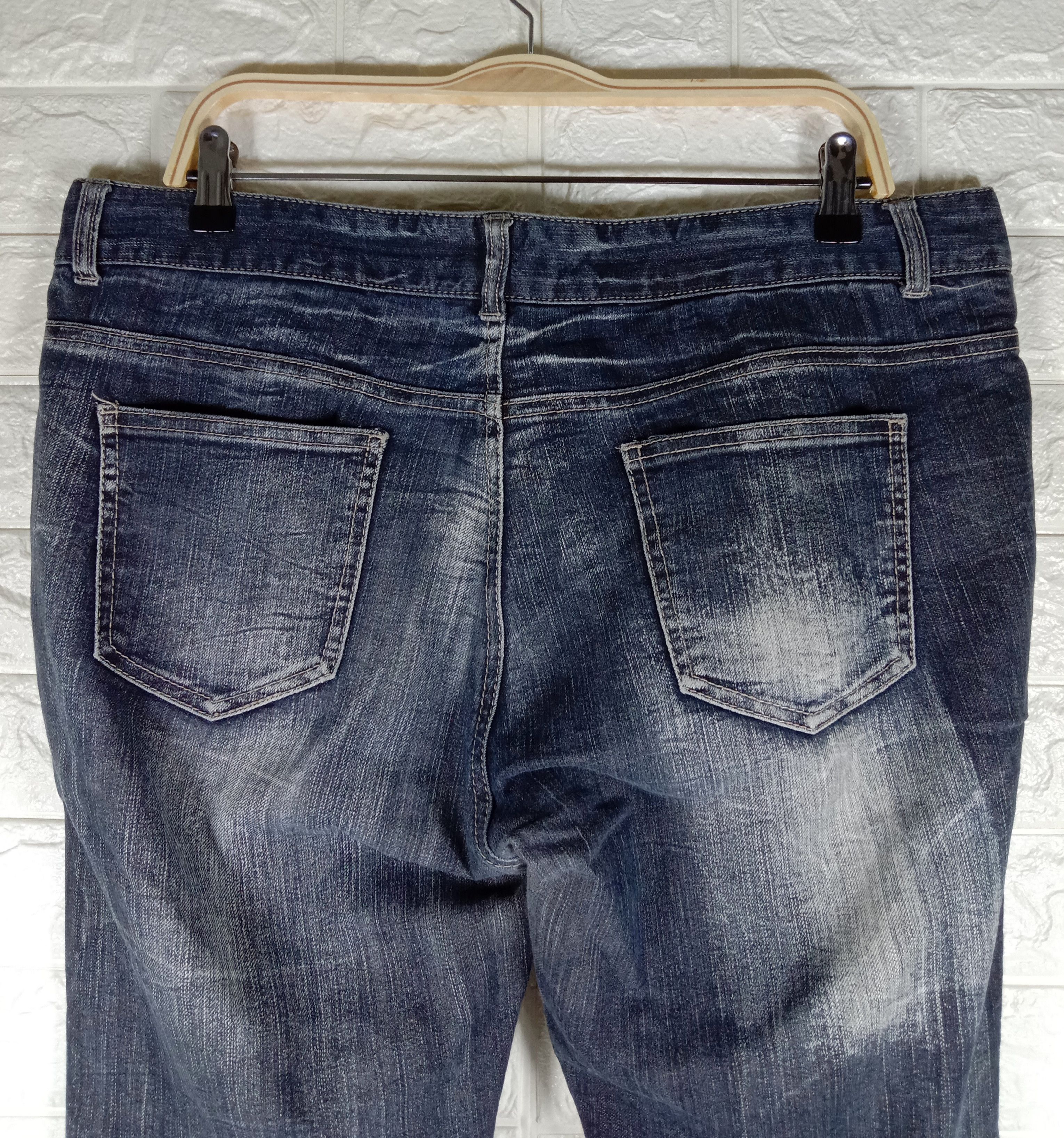 Japanese Brand Vintage Japanese Brand Works Earth Tone Jeans Size US 36 / EU 52 - 6 Thumbnail