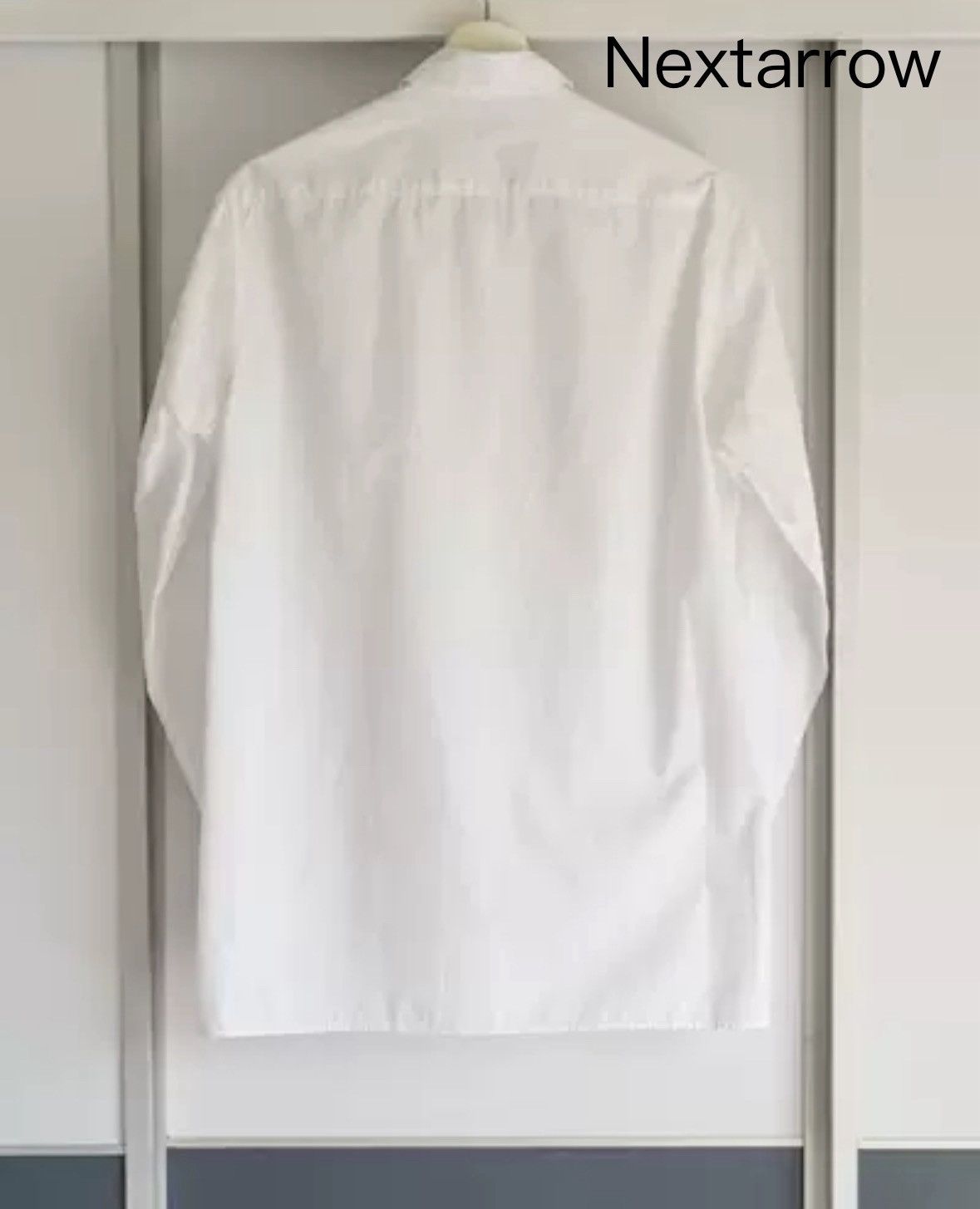 Yohji Yamamoto Yohji Yamamoto 10aw Doll Collar White Shirt 2412-Nextarrow Size US M / EU 48-50 / 2 - 2 Thumbnail