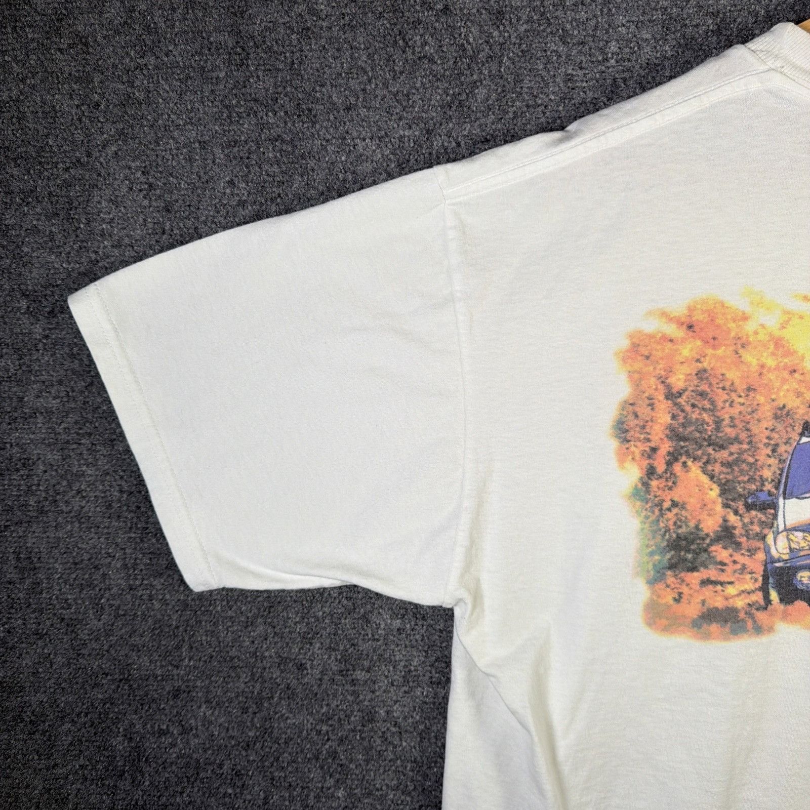 Mercedes-Benz Vintage Mercedes Benz Shirt Mens XL White 90s Offroad Car Size US XL / EU 56 / 4 - 4 Thumbnail