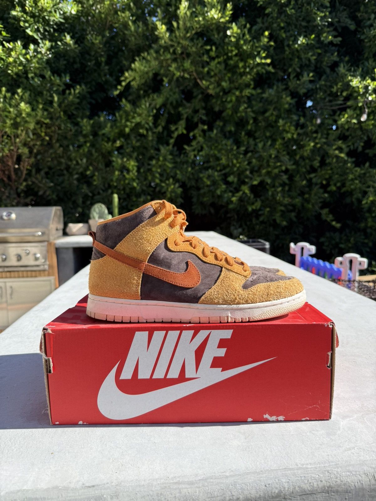 Nike Nike Dunk High Russet Brown Size US 9.5 / EU 42-43 - 1 Thumbnail