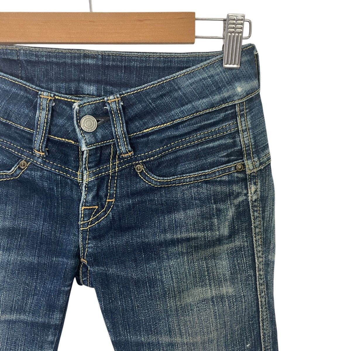 Japanese Brand Vintage Medio Quadro Denim Jeans Size 27" / US 4 / IT 40 - 4 Thumbnail
