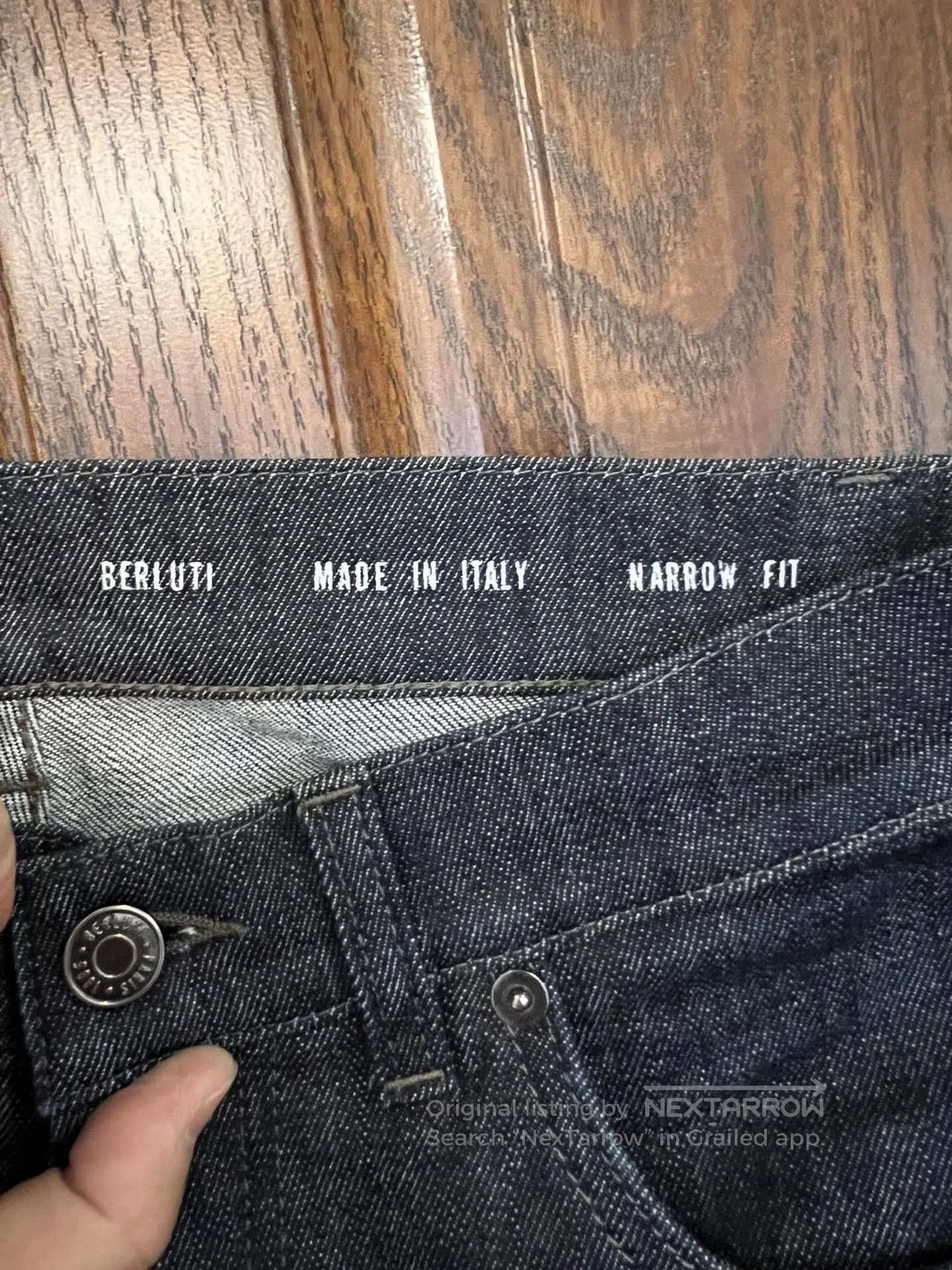 Berluti Black Denim Pants Size 28. Size US 28 / EU 44 - 6 Thumbnail