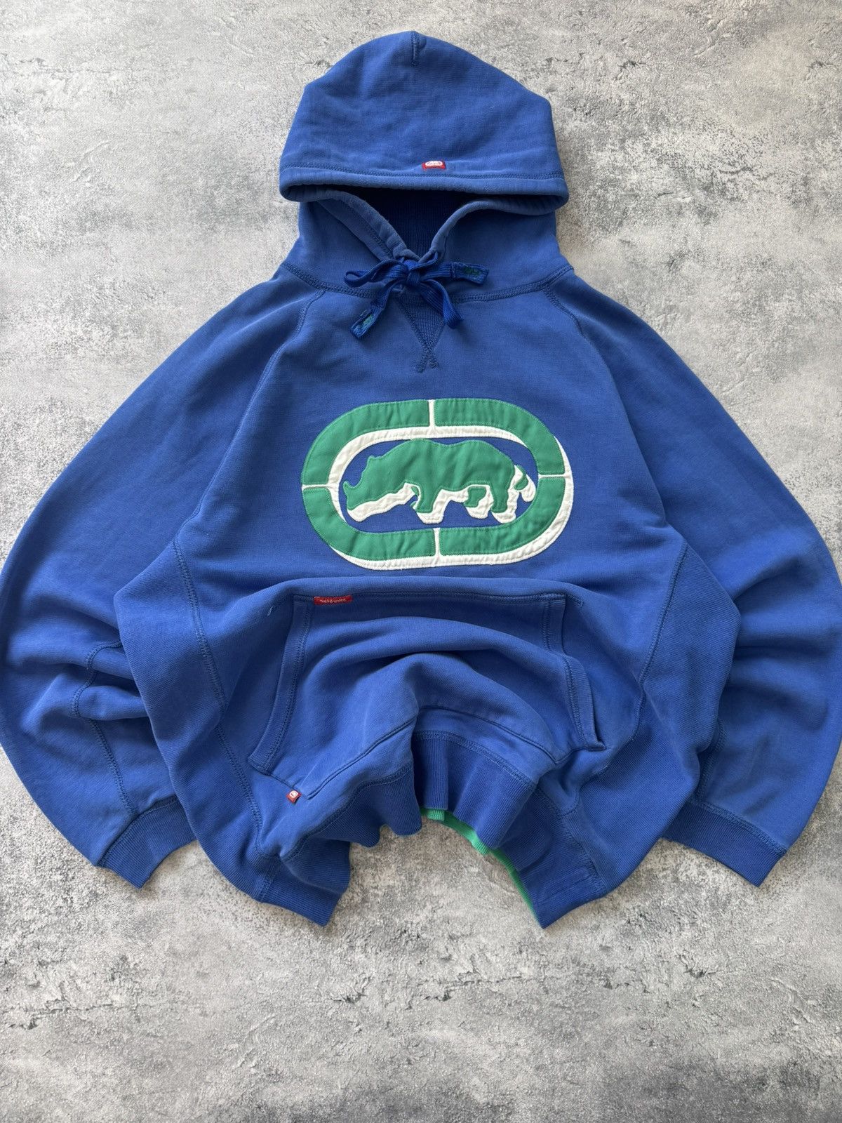 Ecko Unltd. Vintage Ecko UNLTD Baggy Blue Hoodie size L Size US L / EU 52-54 / 3 - 1 Thumbnail