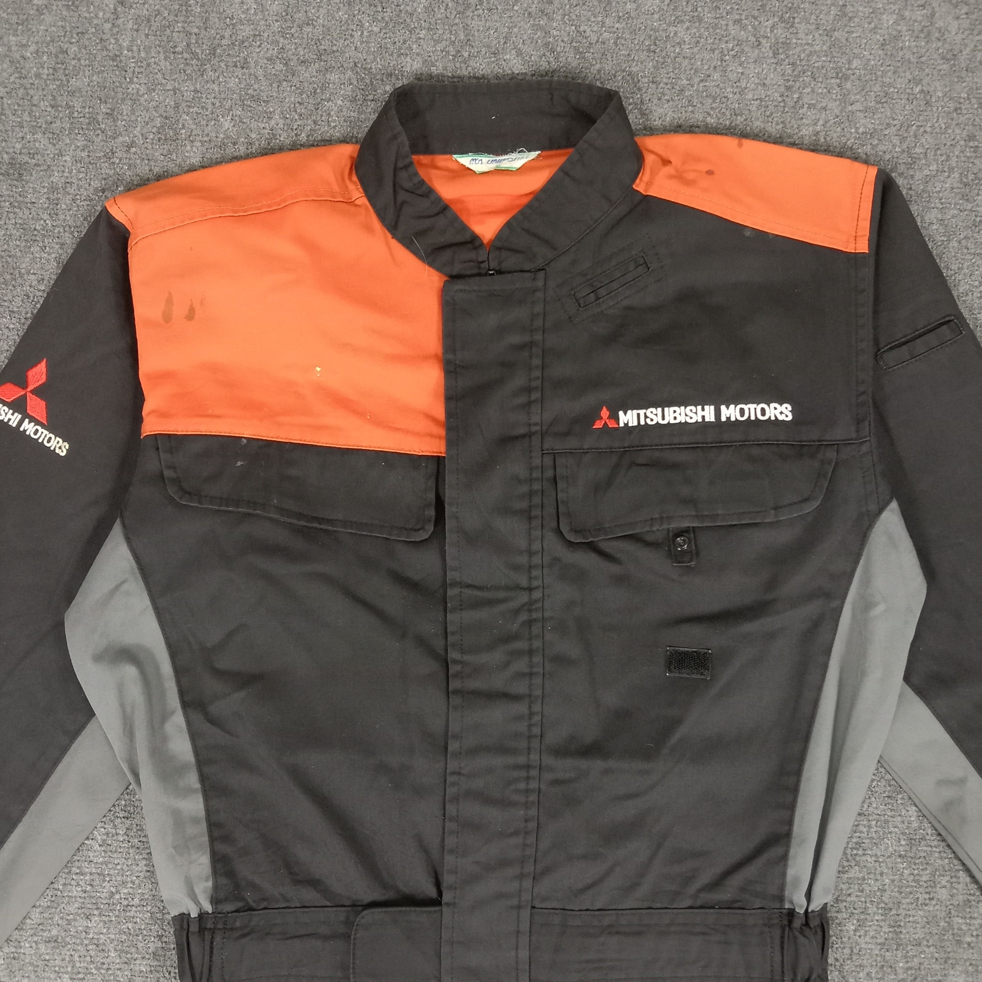 Japanese Brand × Vintage Mitsubishi Motors Racing Team Coverall Jacket Size US M / EU 48-50 / 2 - 8 Thumbnail