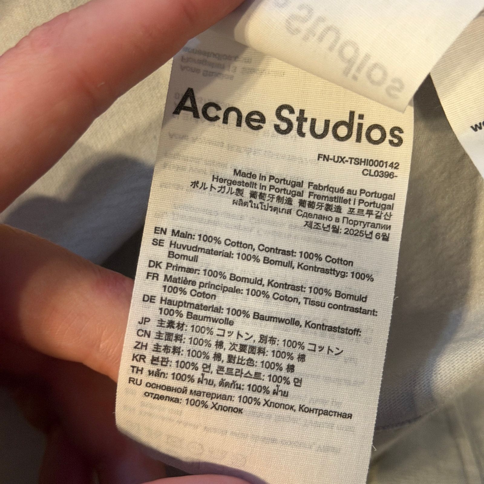 Acne Studios Acne Studios Graphic Polo Shirt Size US S / EU 44-46 / 1 - 6 Thumbnail