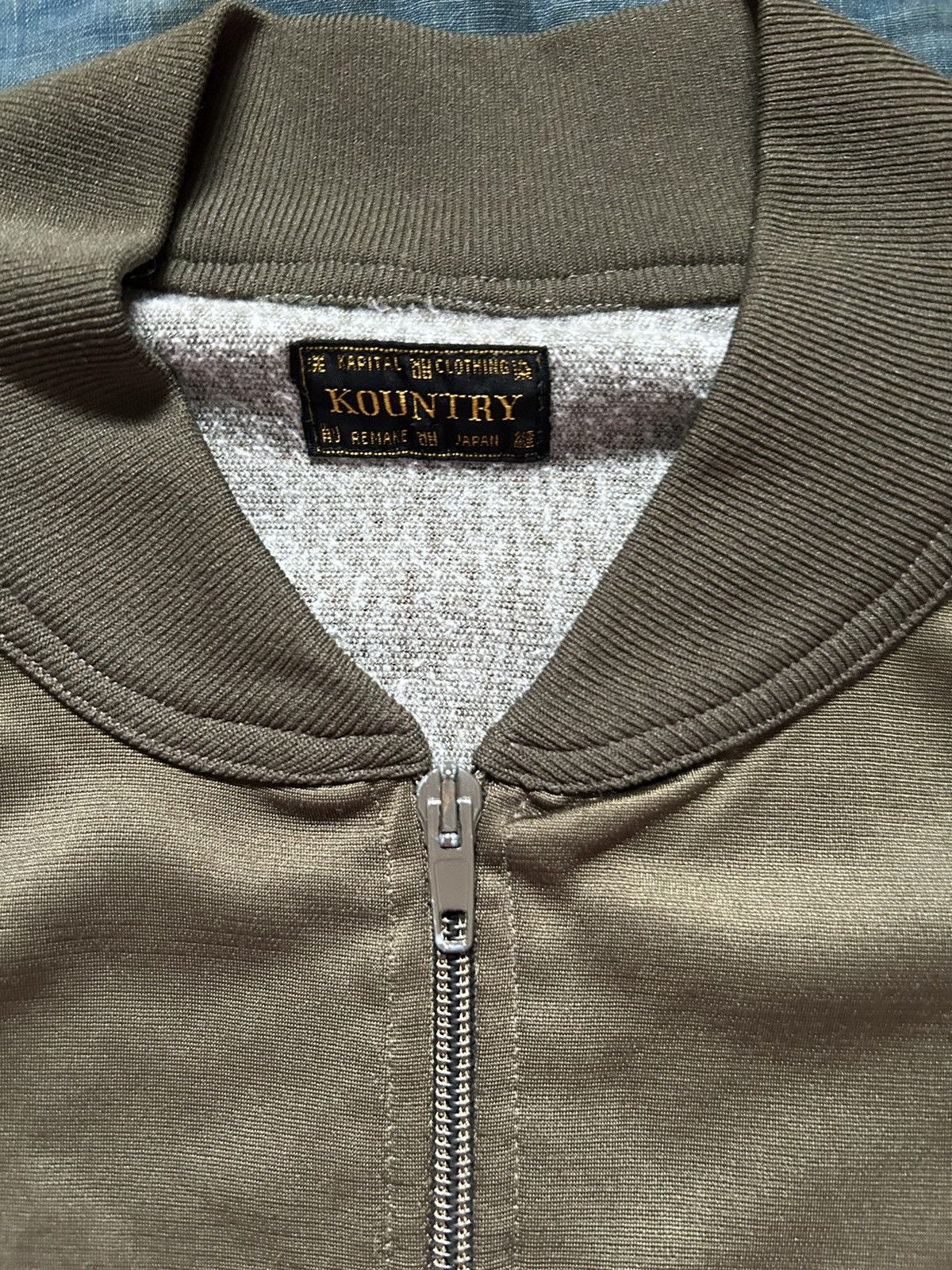 Kapital × Kapital Kountry Kapital Jersey souvenir Track jacket Size US L / EU 52-54 / 3 - 5 Thumbnail