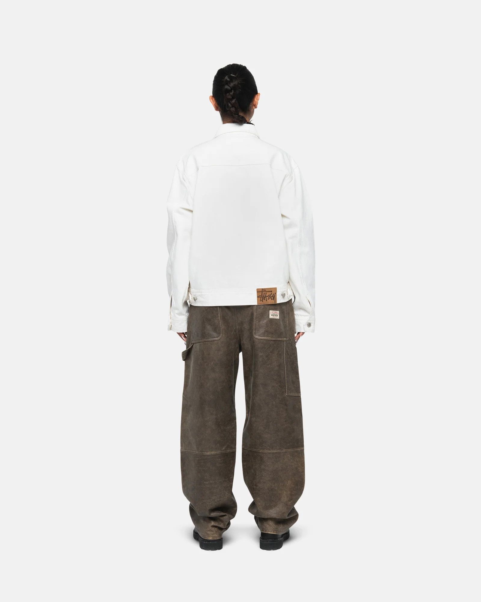 Stussy Overdyed Zip Work Jacket Size US M / EU 48-50 / 2 - 6 Thumbnail