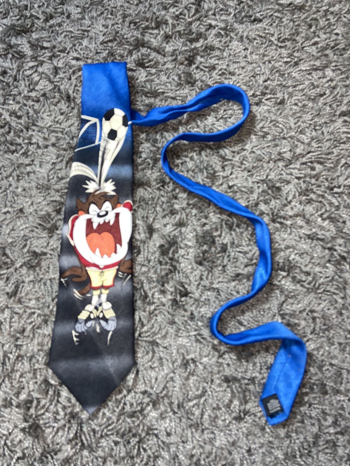 Vintage TAZ 1995 MOVIE WARNER BROS. LOONEY TUNES POLIESTER TIE Size ONE SIZE - 2 Thumbnail