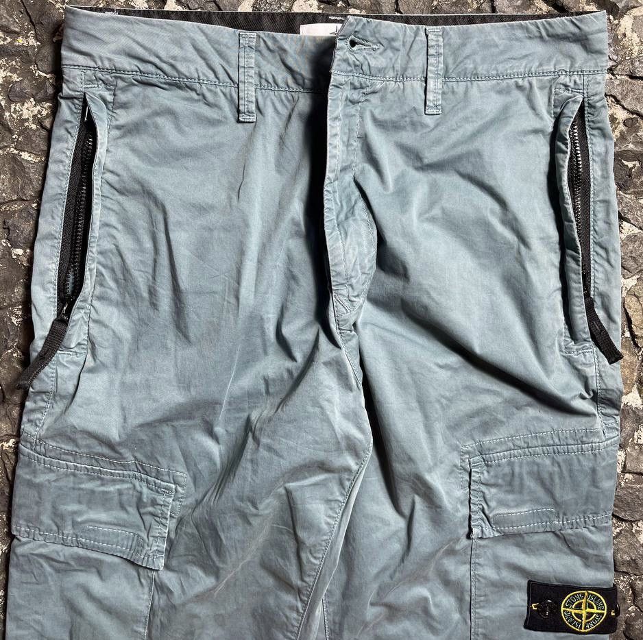 Stone Island Stone Island - Dye Logo Patch Cargo Pant Size US 29 - 4 Thumbnail