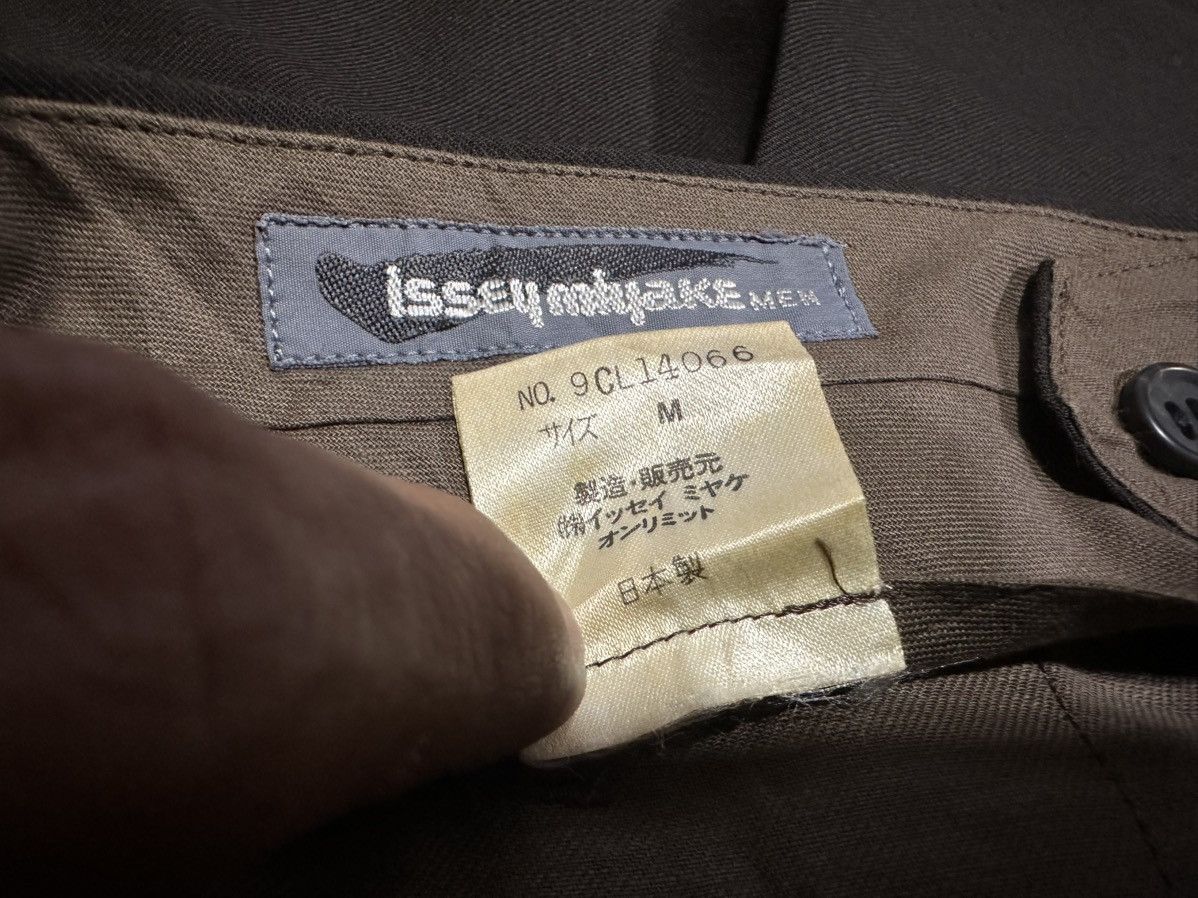 Issey Miyake × Japanese Brand × Pleats Please Issey Miyake 🔥Rare Vintage Issey Miyake Men Trousers Pants Brown 80s Size US 30 / EU 46 - 7 Thumbnail