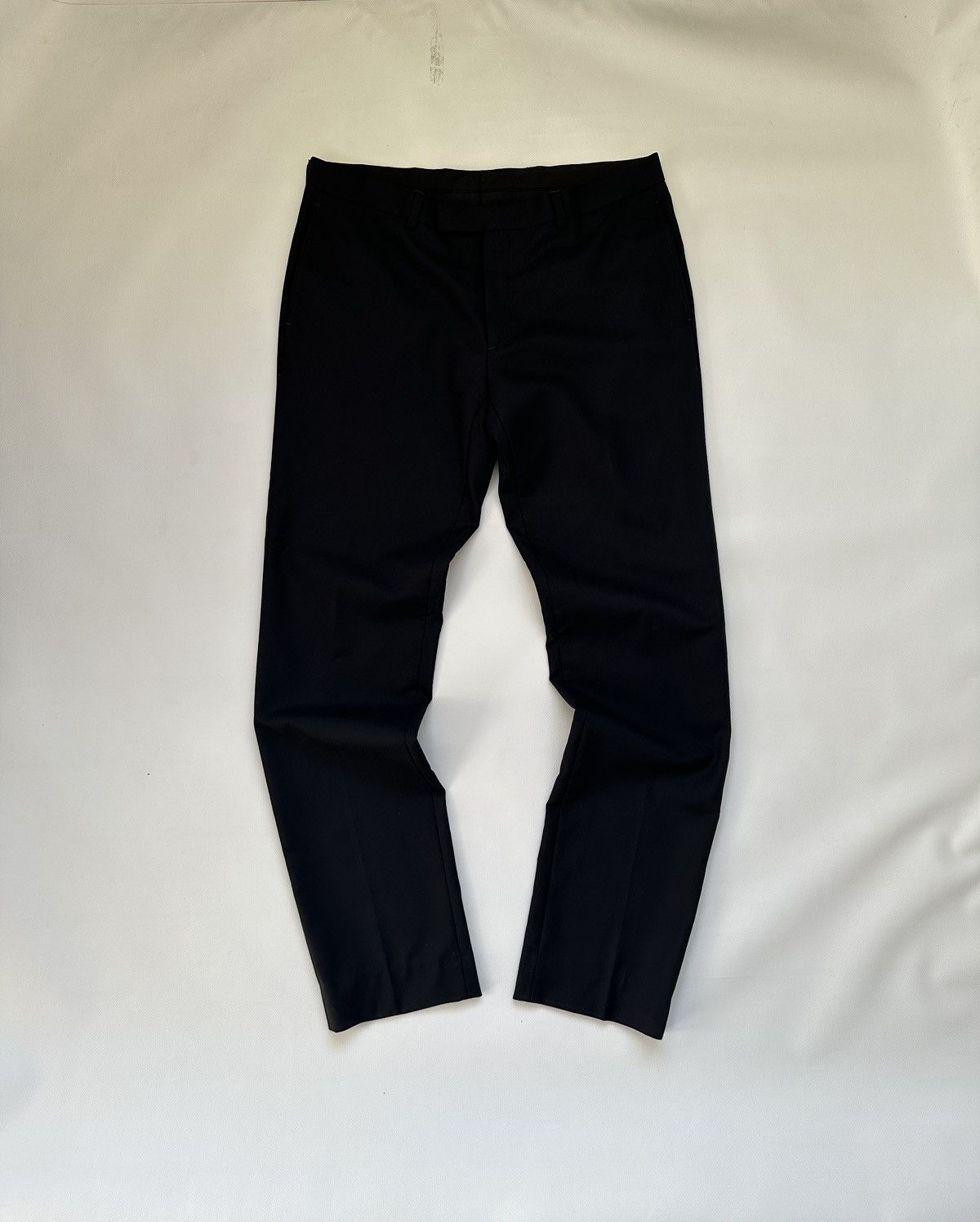Sandro SANDRO Paris wool dark blue trousers Size 44R - 2 Thumbnail