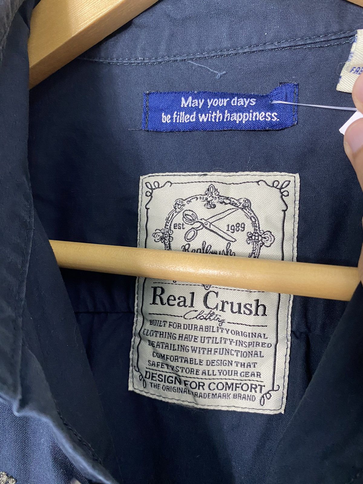 Japanese Brand Real Crush Button Up Shirt Size US M / EU 48-50 / 2 - 3 Thumbnail