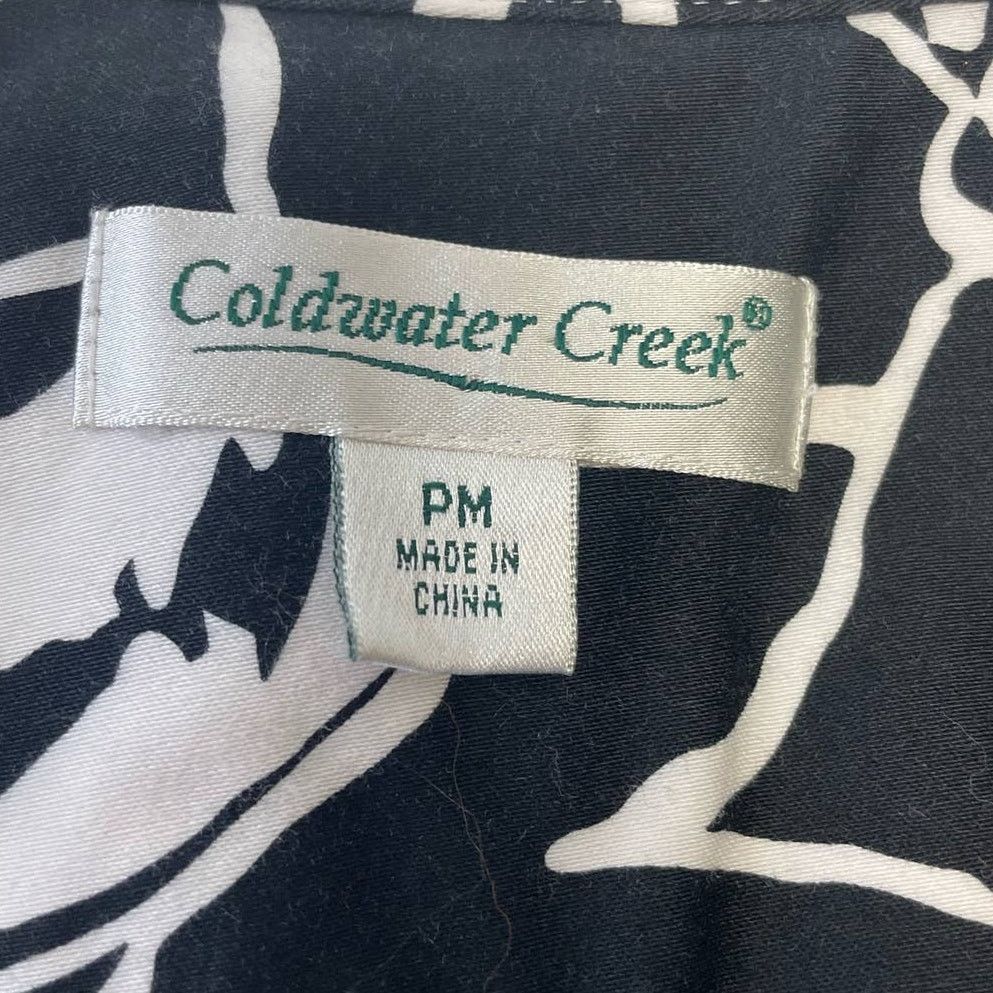 Coldwater Creek Coldwater Creek Petite Medium Long Sleeve Cotton Jacket Size M / US 6-8 / IT 42-44 - 5 Thumbnail
