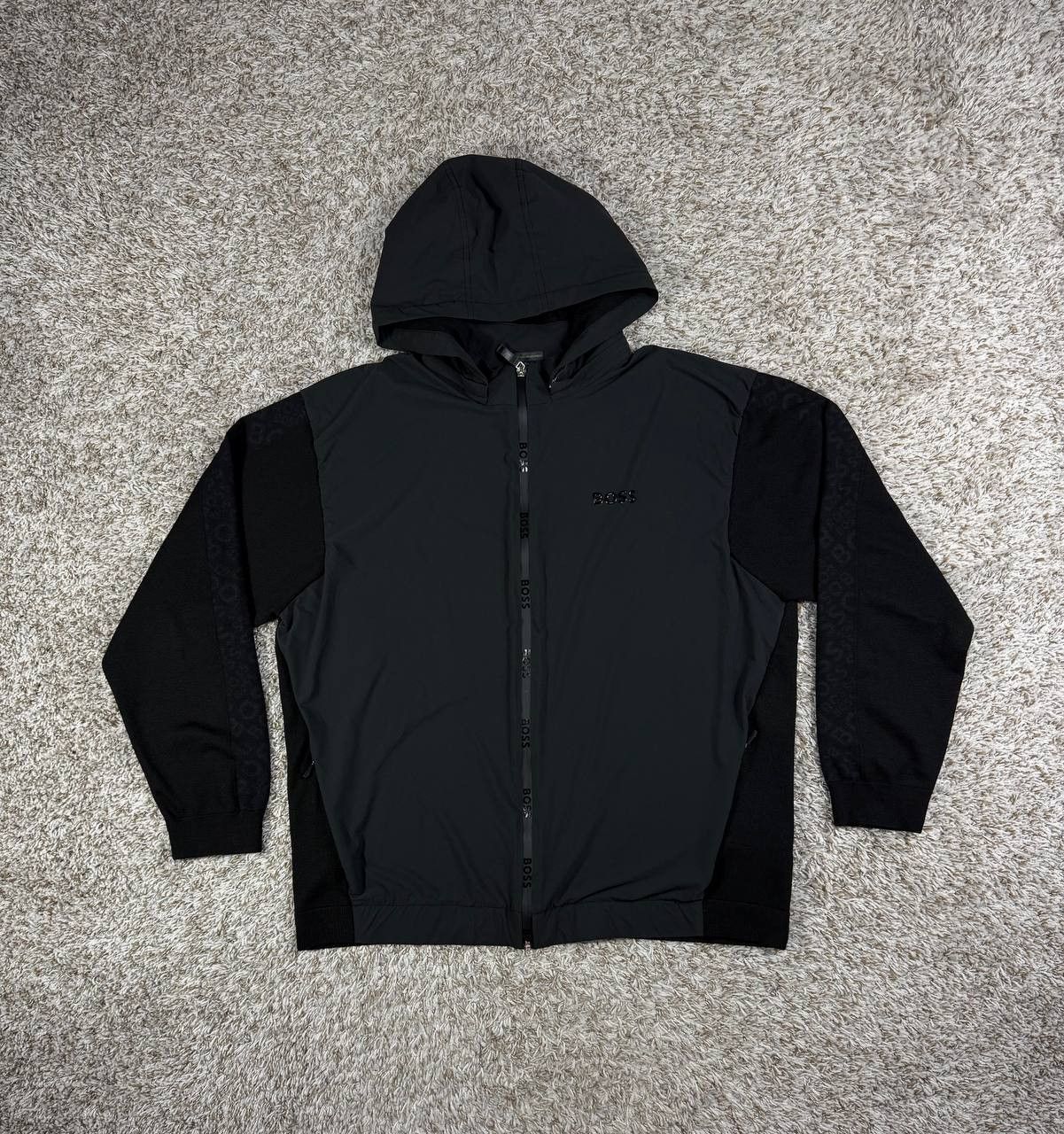 Hugo Boss Hugo Boss Zimon Mirror Jacket Moisture Management Black Size US XXL / EU 58 / 5 - 2 Thumbnail